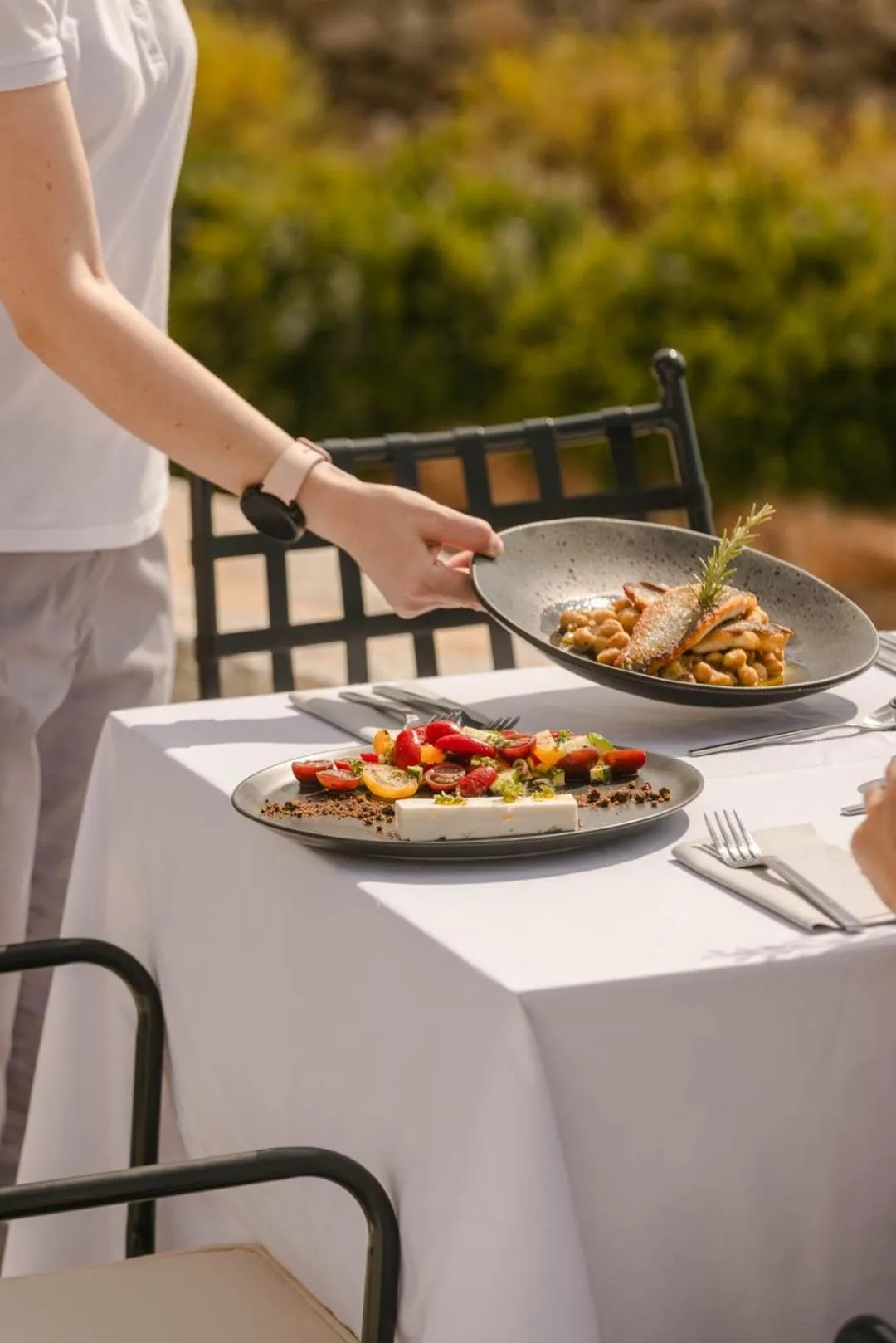 Food in Ariá Estate Suites & Spa