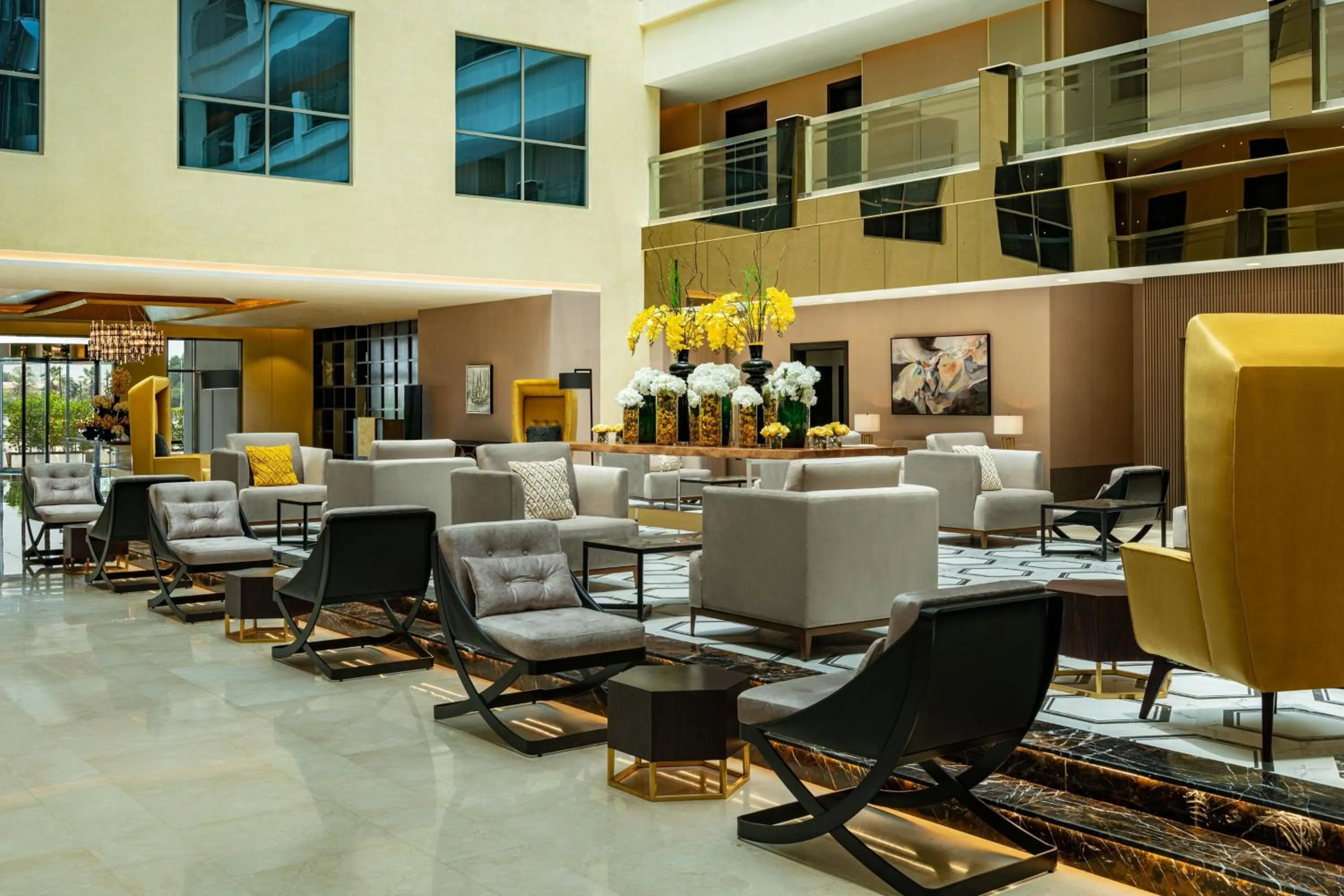 Lobby or reception in Four Points by Sheraton Production City, Dubai