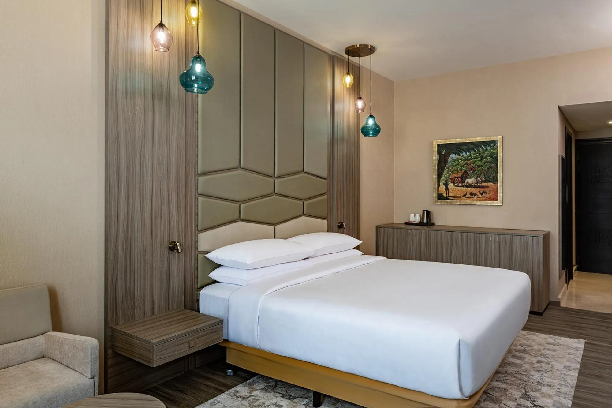 Bed in Four Points by Sheraton Production City, Dubai