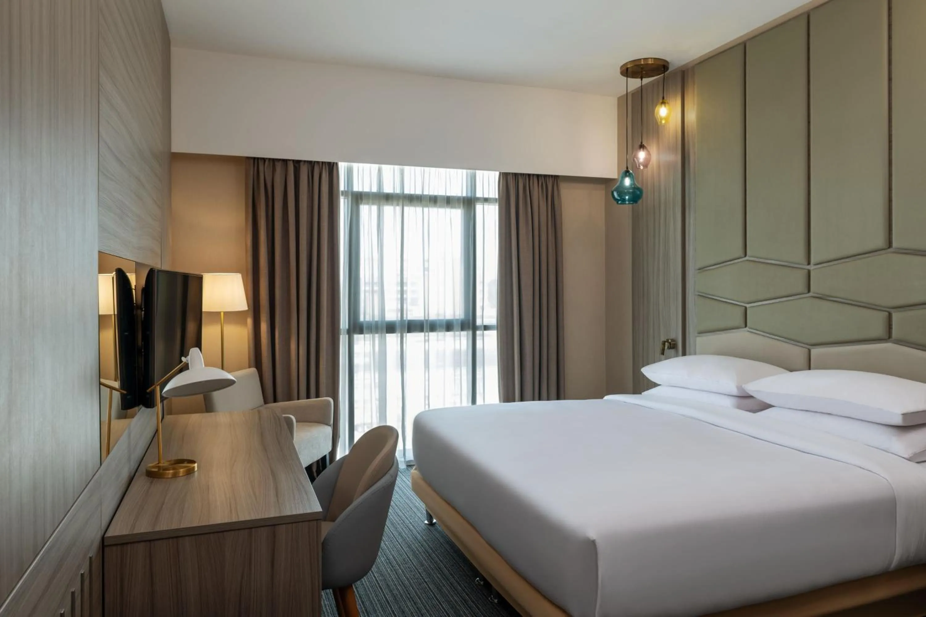 Photo of the whole room, Bed in Four Points by Sheraton Production City, Dubai