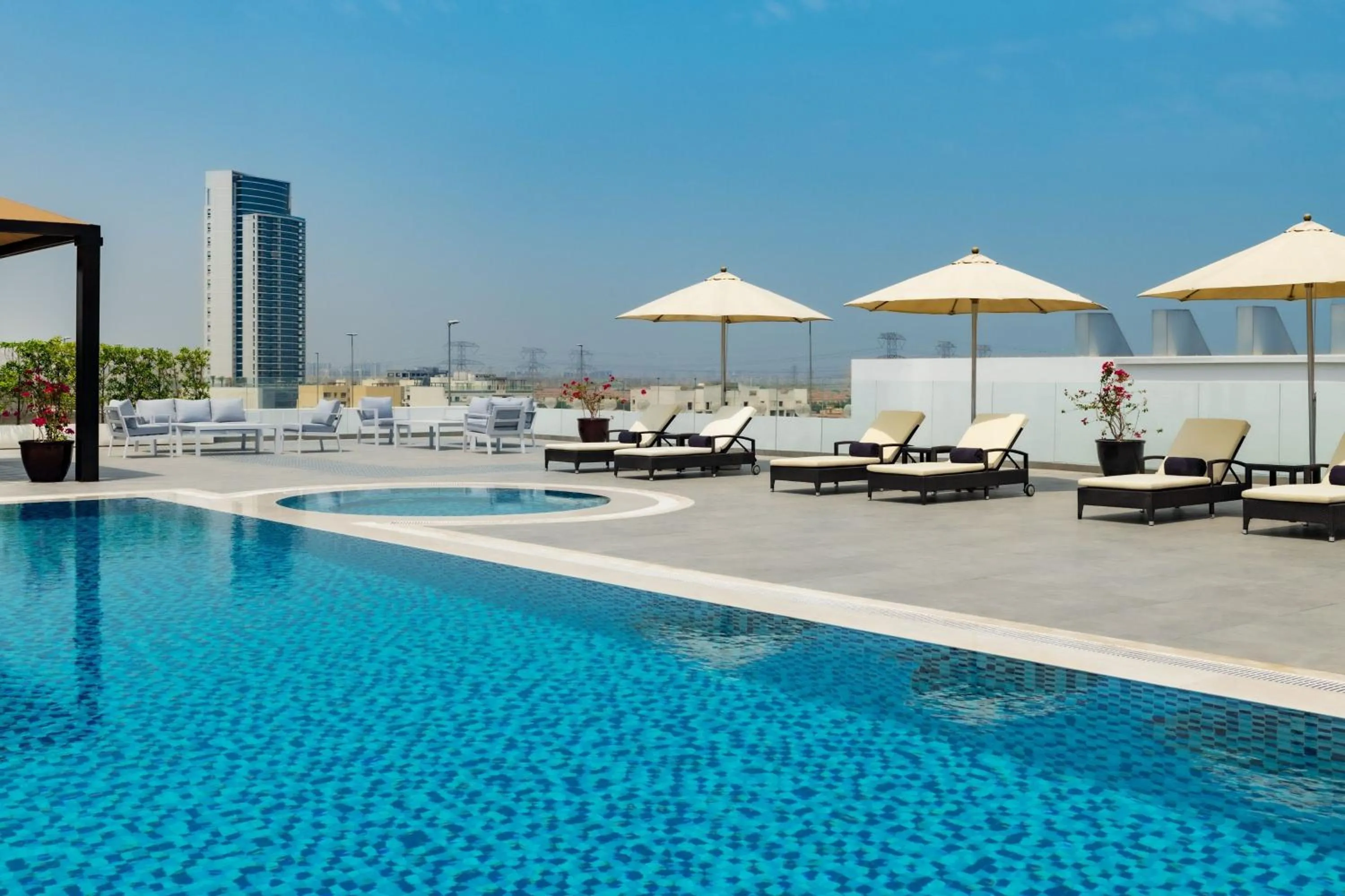 Swimming pool in Four Points by Sheraton Production City, Dubai