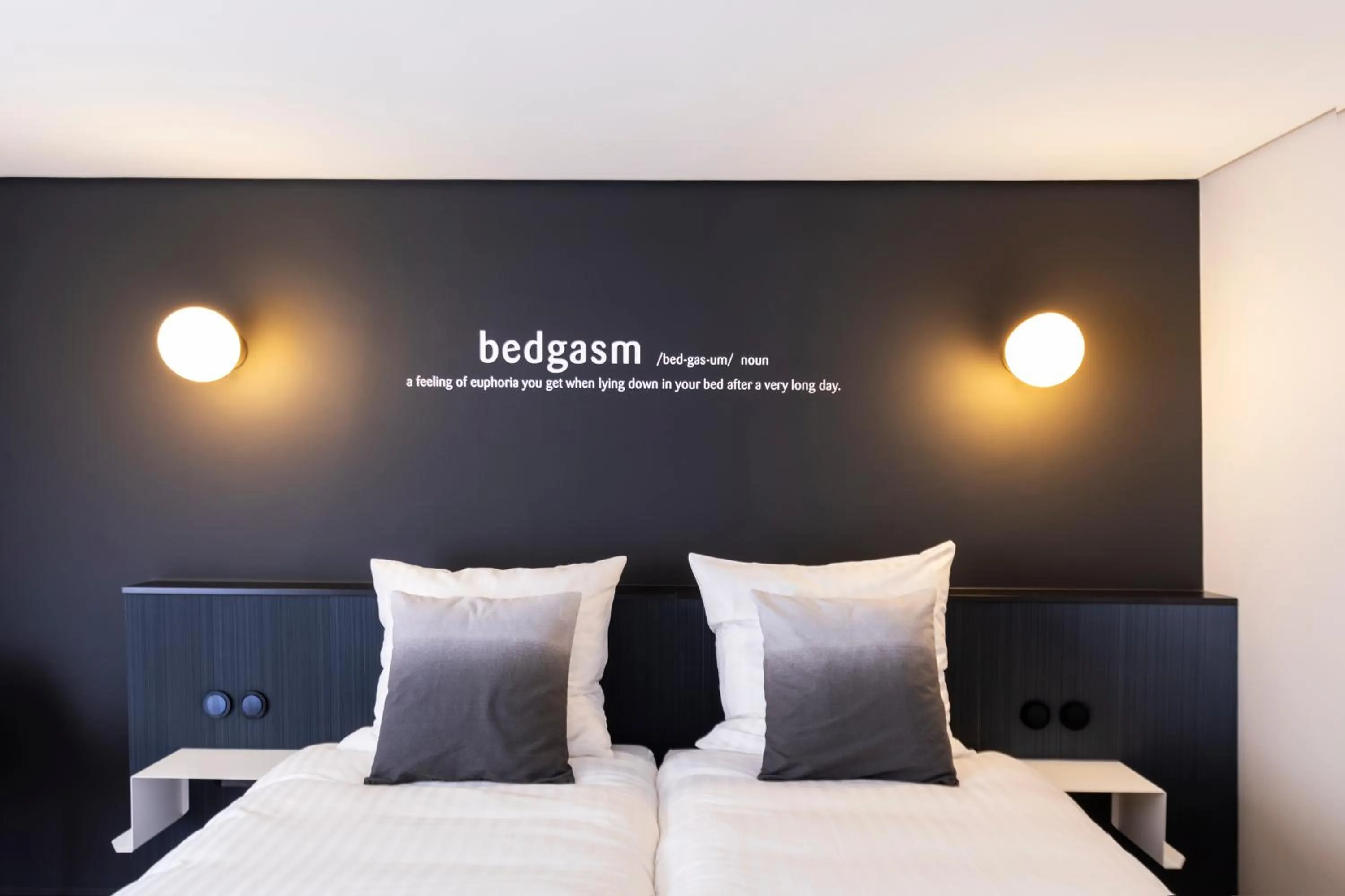 Bed in Hotel-Restaurant Beim Schlass