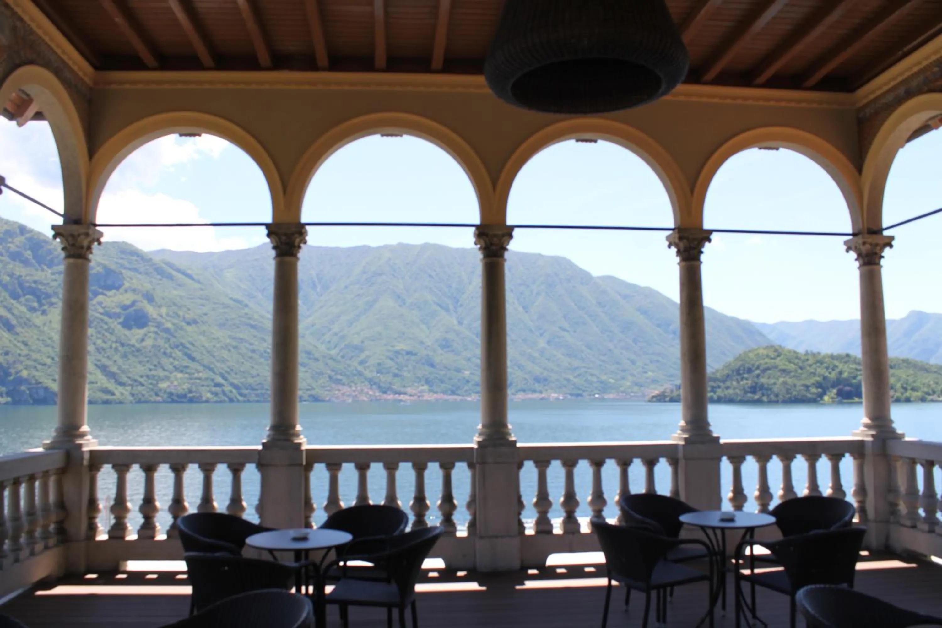 Lake view in Hotel Villa Marie