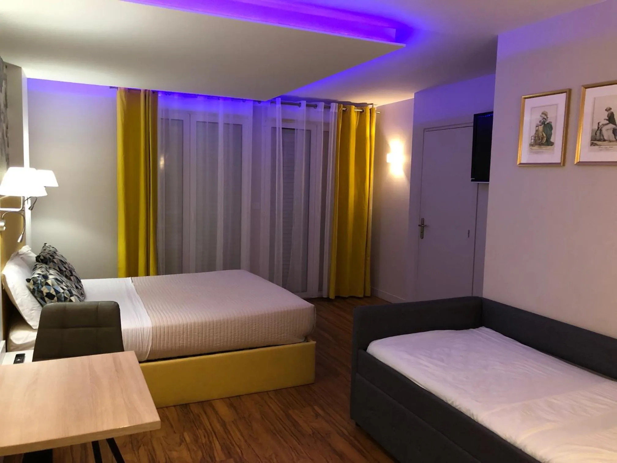 Bed in chambre suite B&B