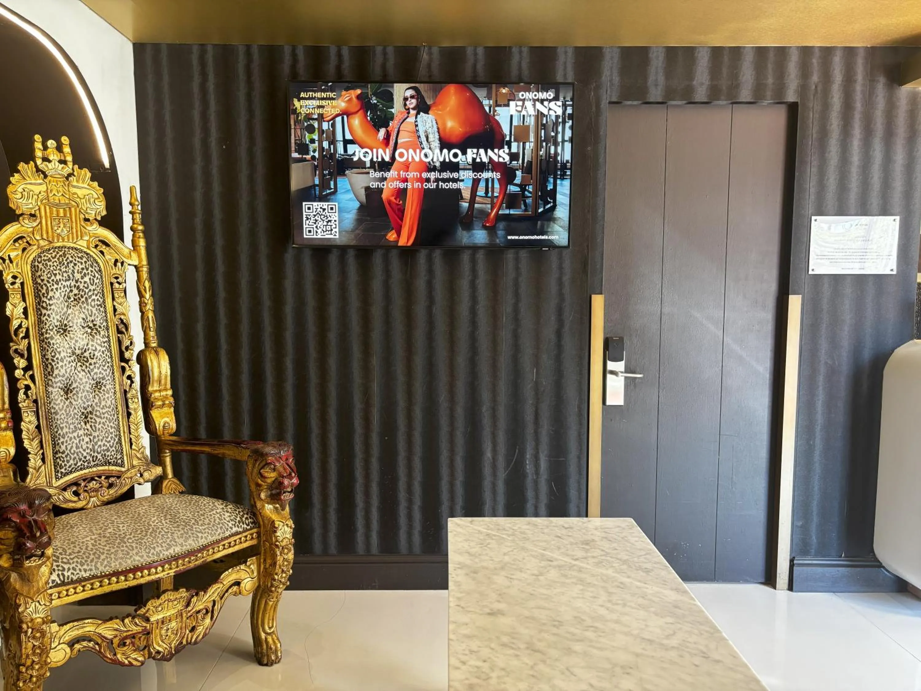 Lobby or reception in ONOMO Hotel Waterfront