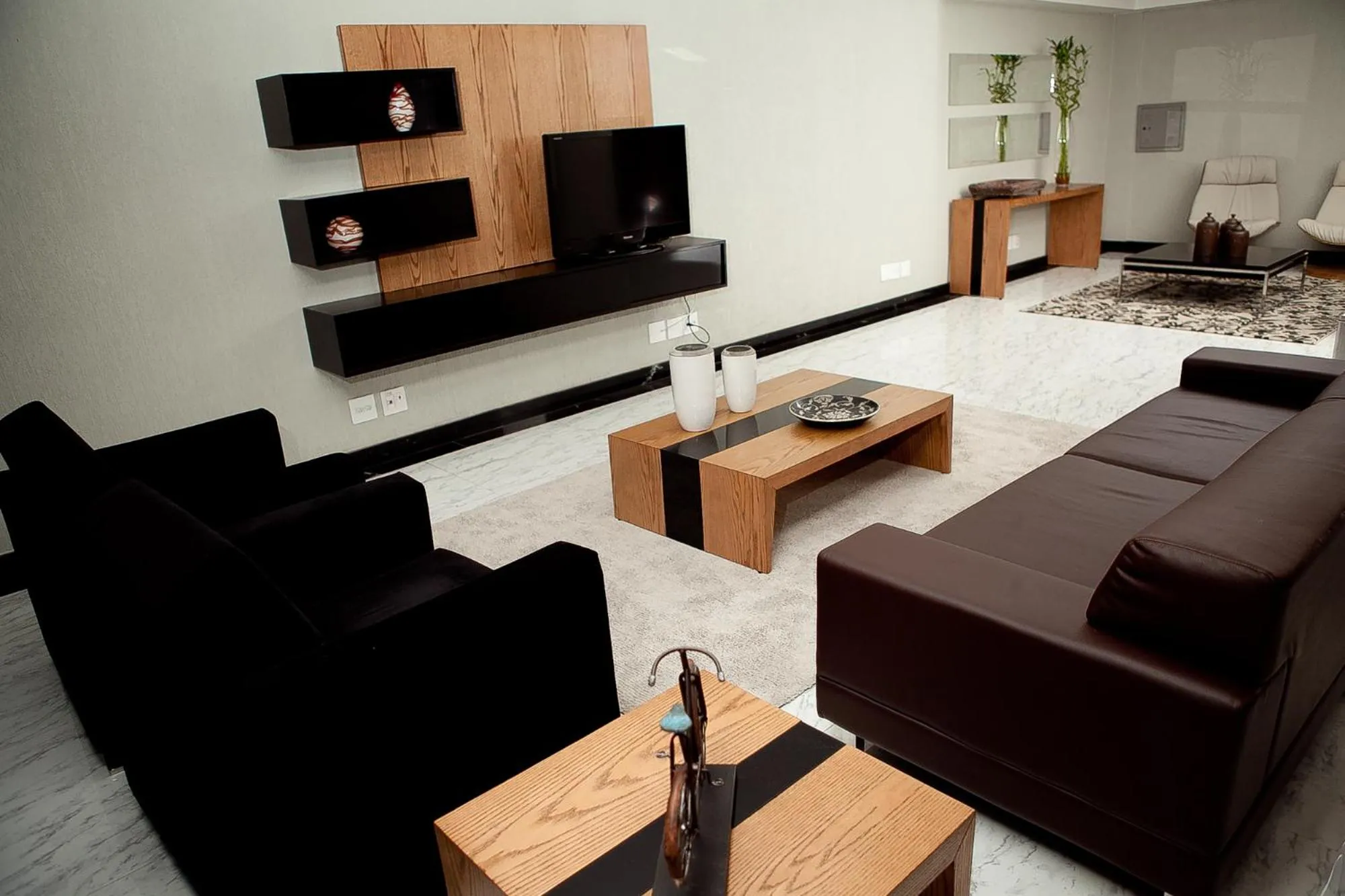 Communal lounge/ TV room in Premier Parc Hotel