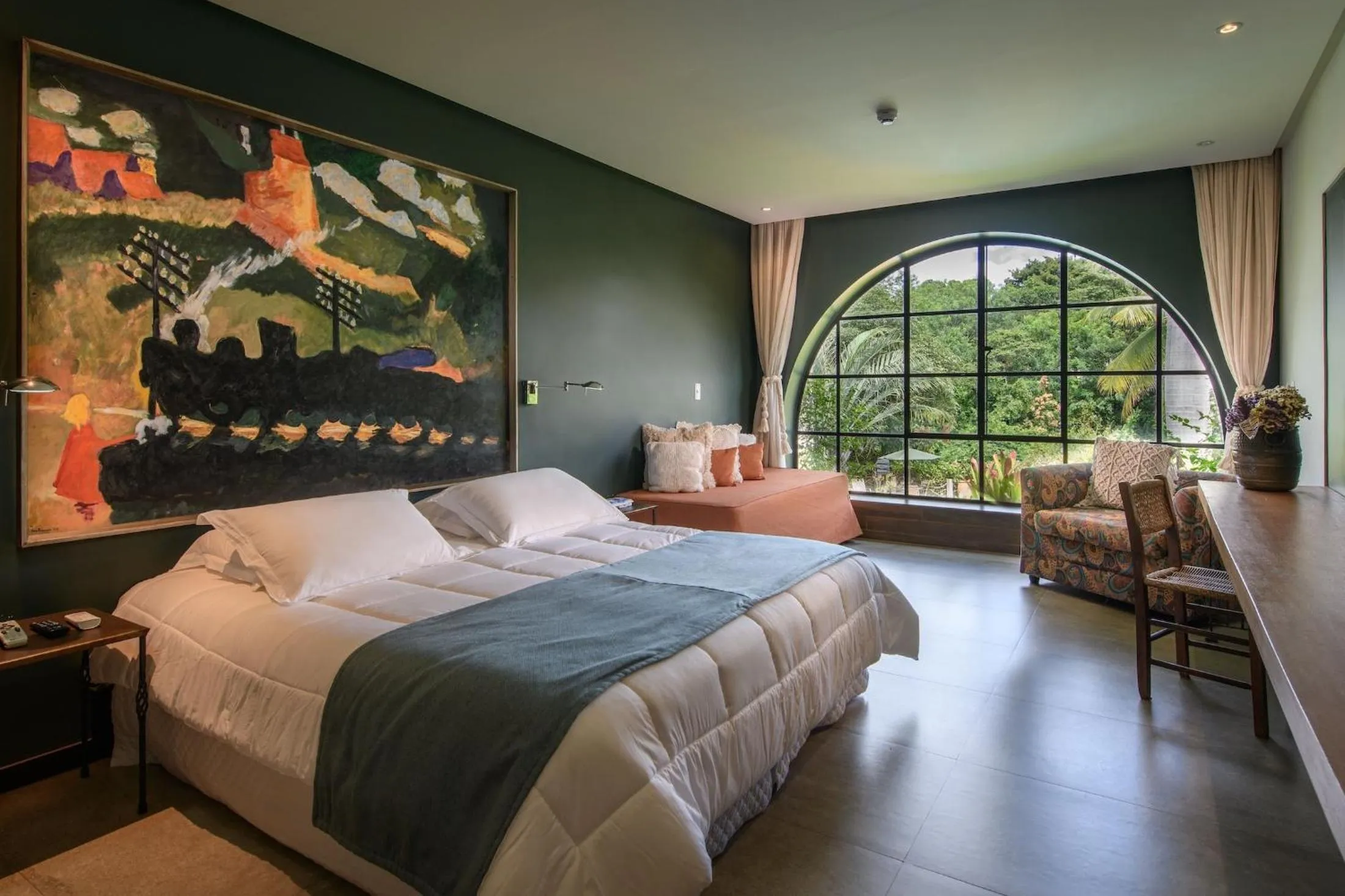 Bed in Hotel Canto das Águas - Roteiro de Charme