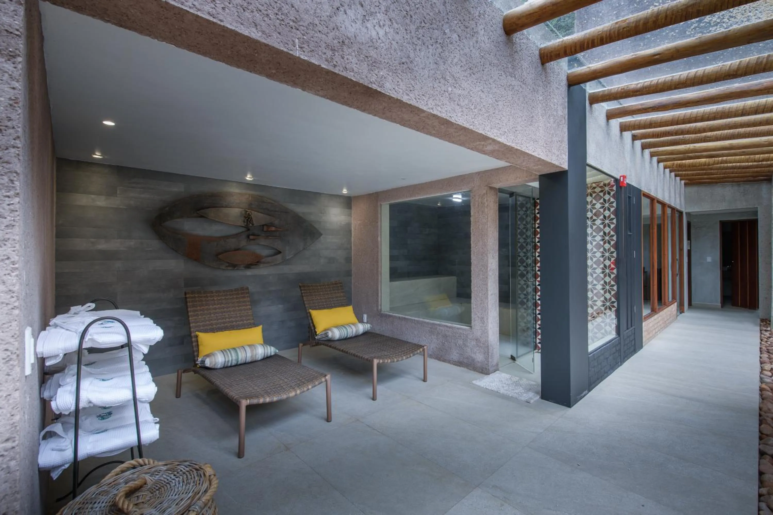 Sauna in Hotel Canto das Águas - Roteiro de Charme