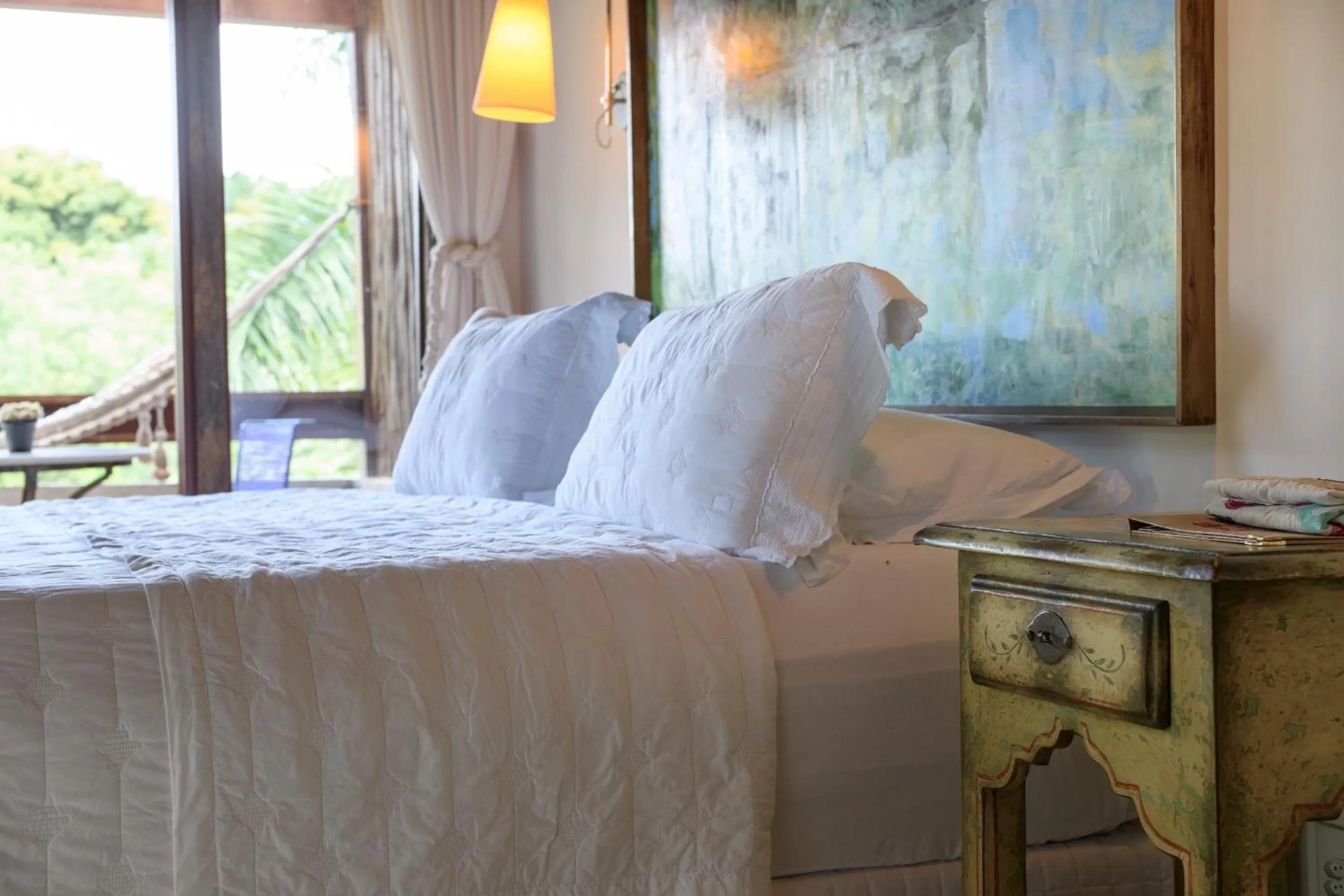 Bed in Hotel Canto das Águas - Roteiro de Charme