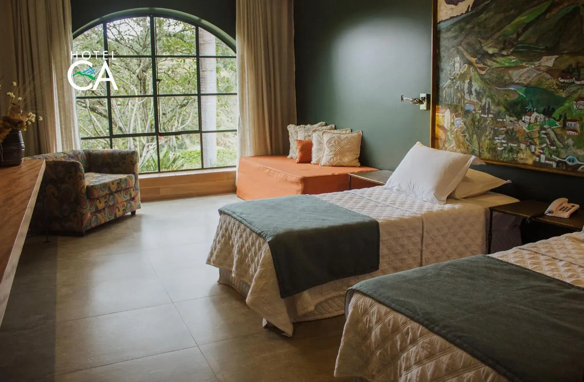 Deluxe Apartment with Garden View in Hotel Canto das Águas - Roteiro de Charme Deluxe Apartment with Garden View in Hotel Canto das Águas - Roteiro de Charme