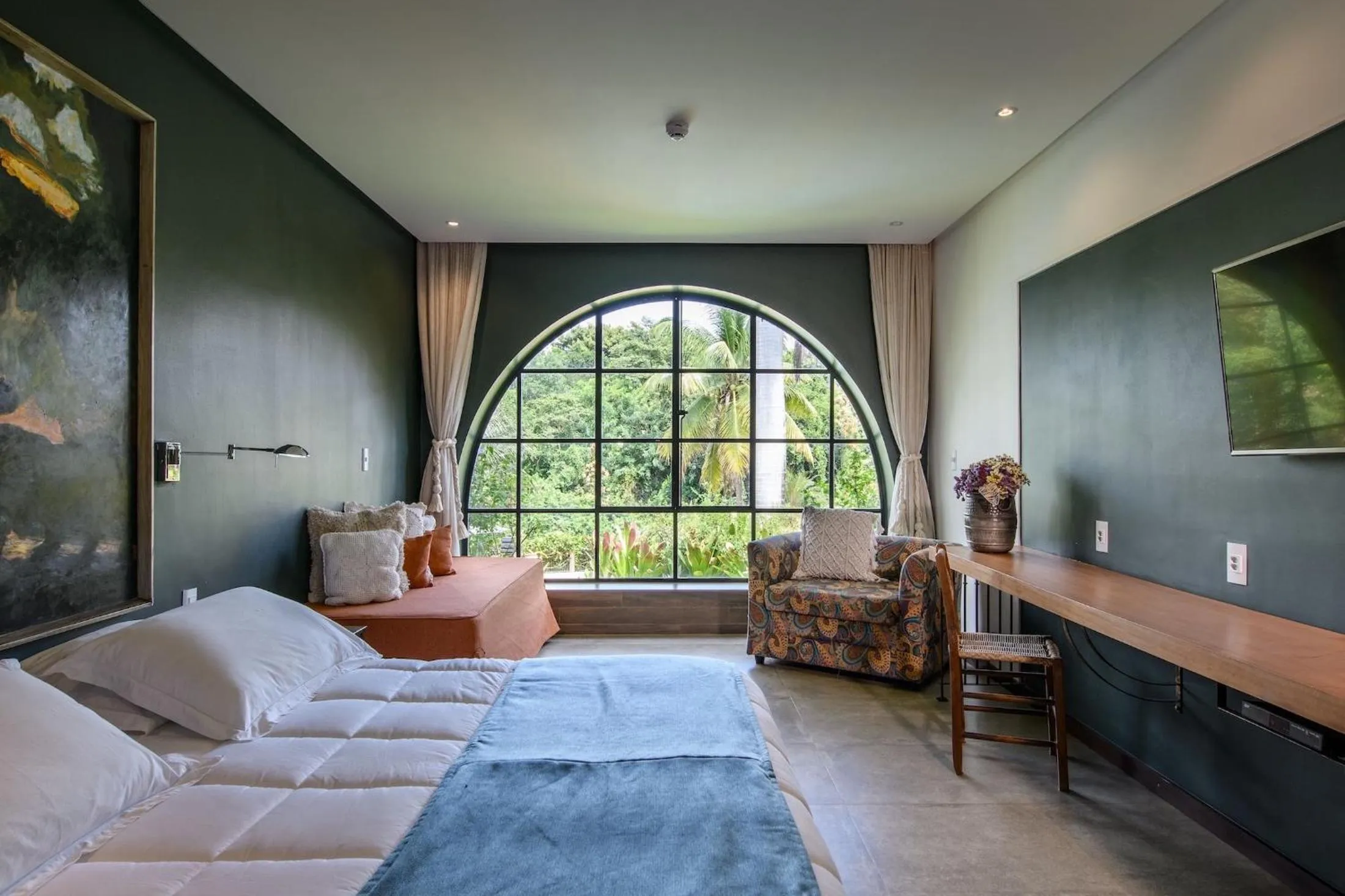 Bed in Hotel Canto das Águas - Roteiro de Charme