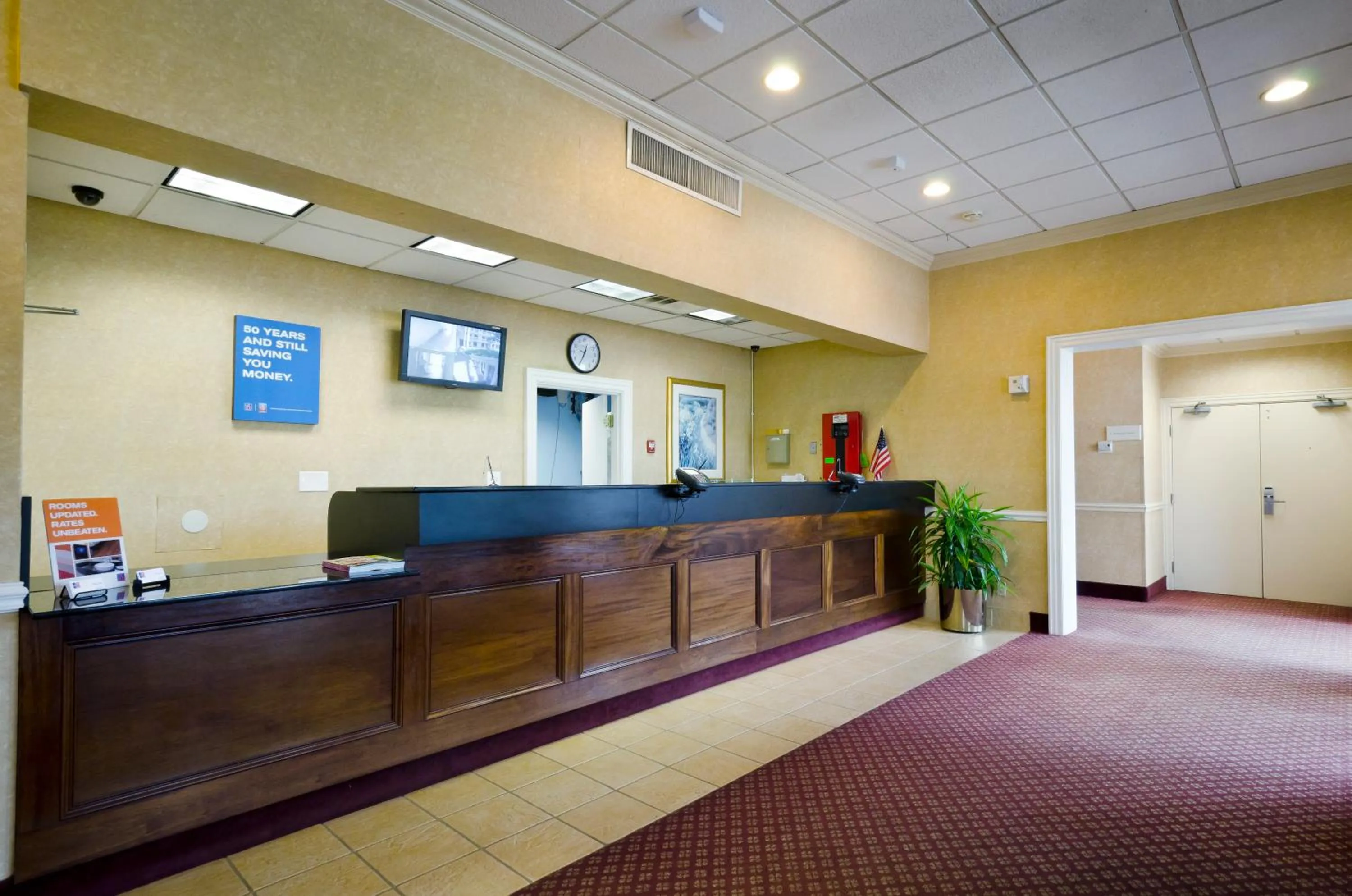 Lobby or reception in Motel 6-Frederick, MD - Fort Detrick