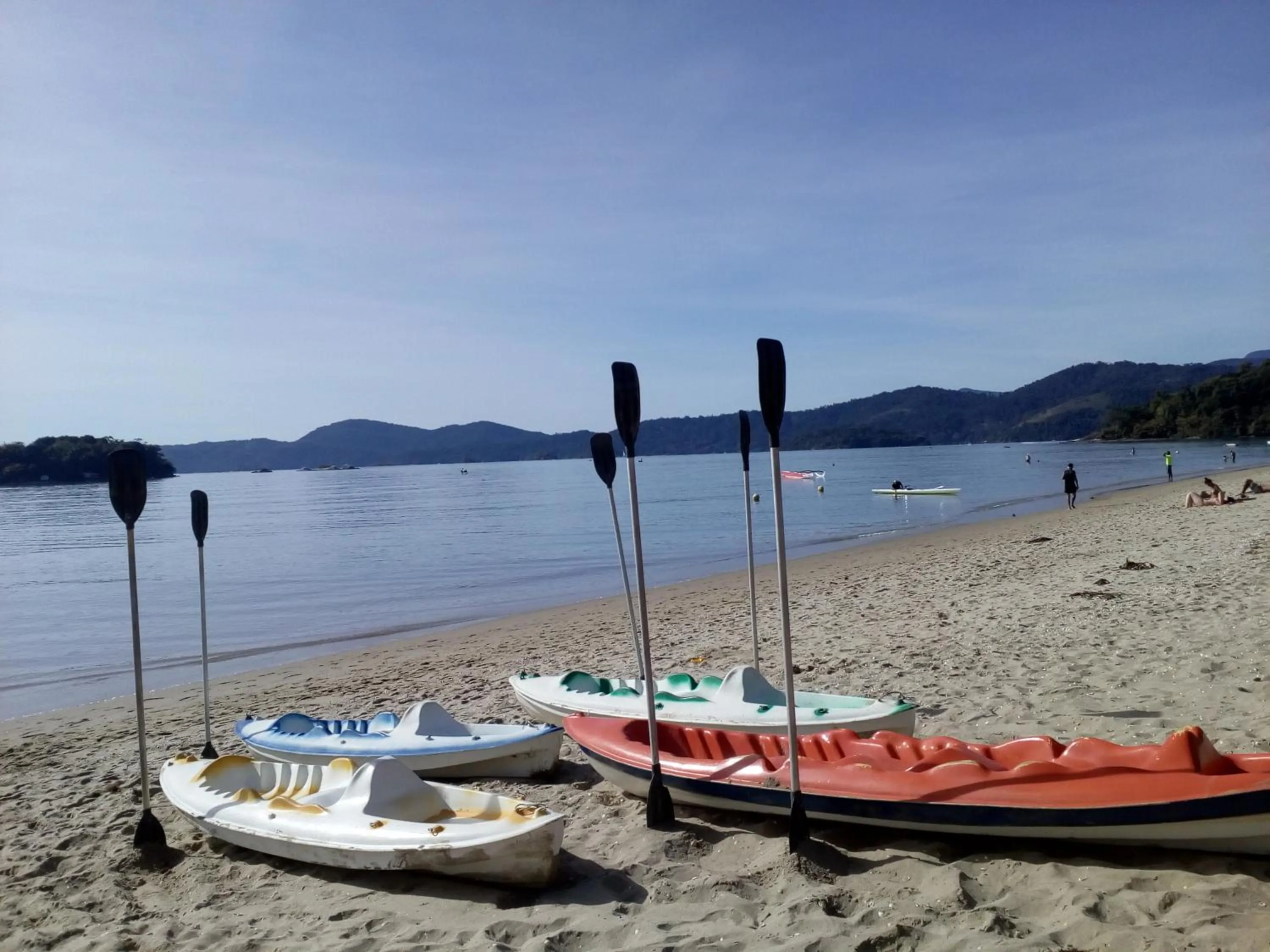 Beach in Hostel Sereia do Mar