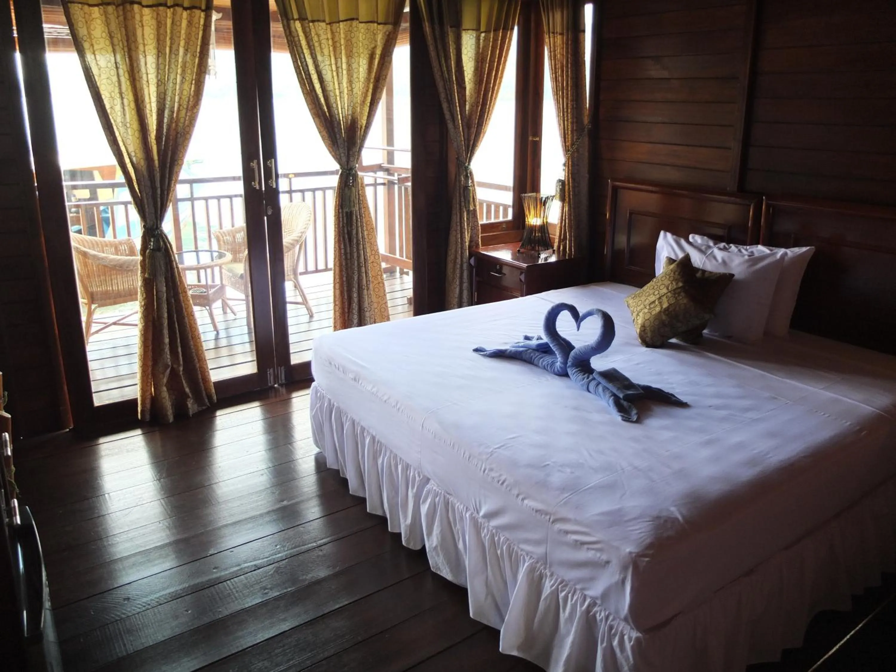 Bedroom in Bastianos Lembeh Dive Resort