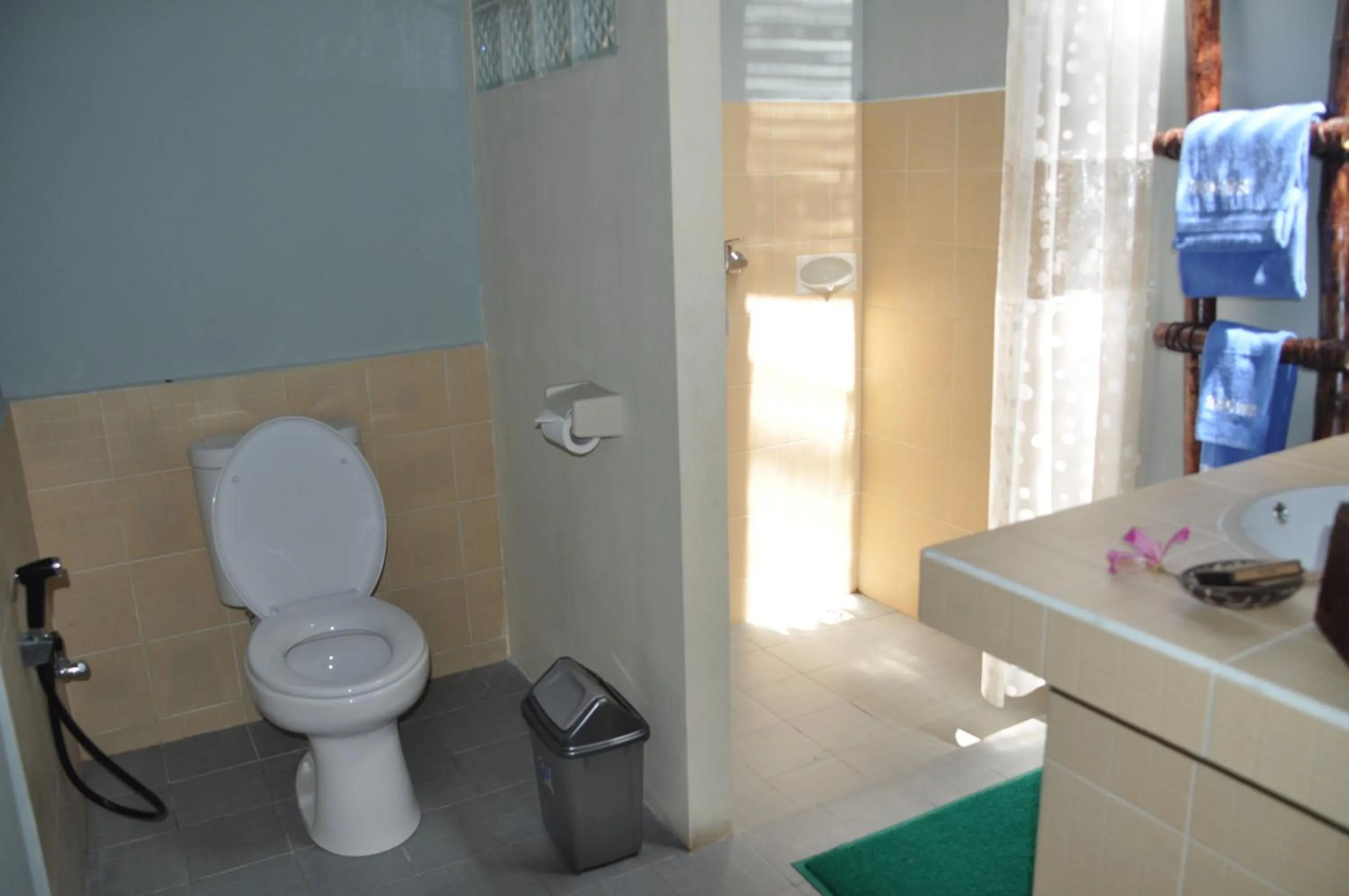 Bathroom in Bastianos Lembeh Dive Resort