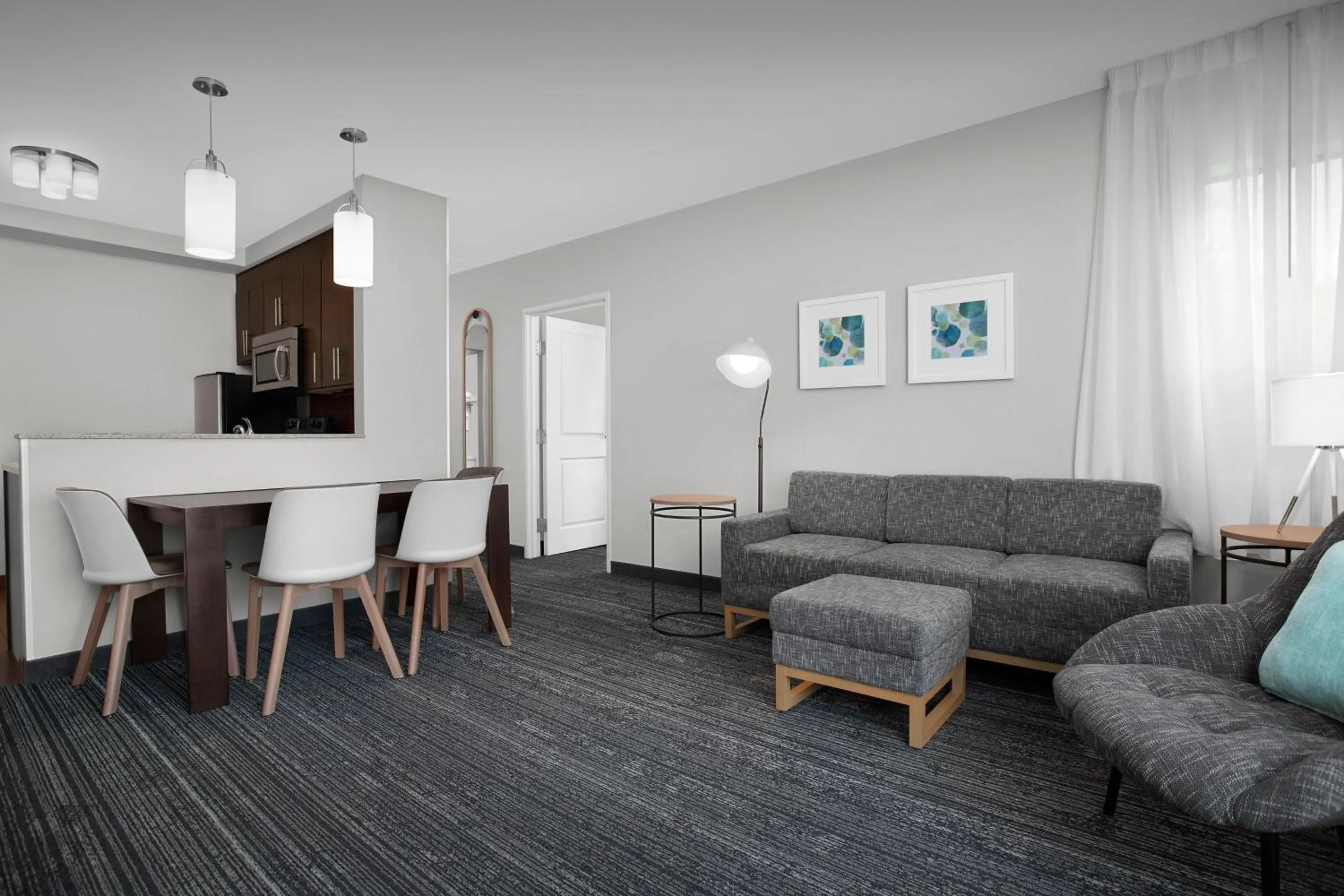 Living room in TownePlace Suites Bridgeport Clarksburg