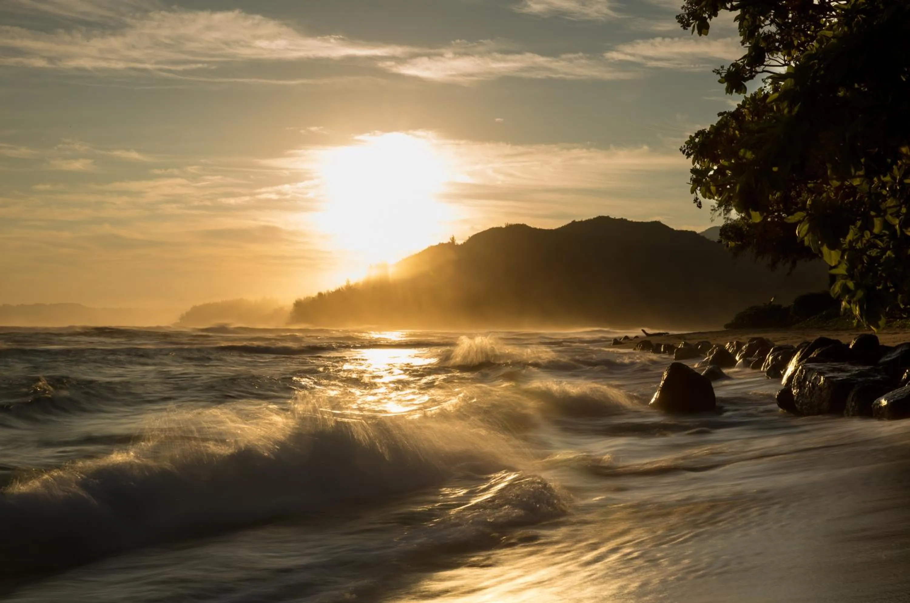 Natural landscape in Hanalei Colony Resort