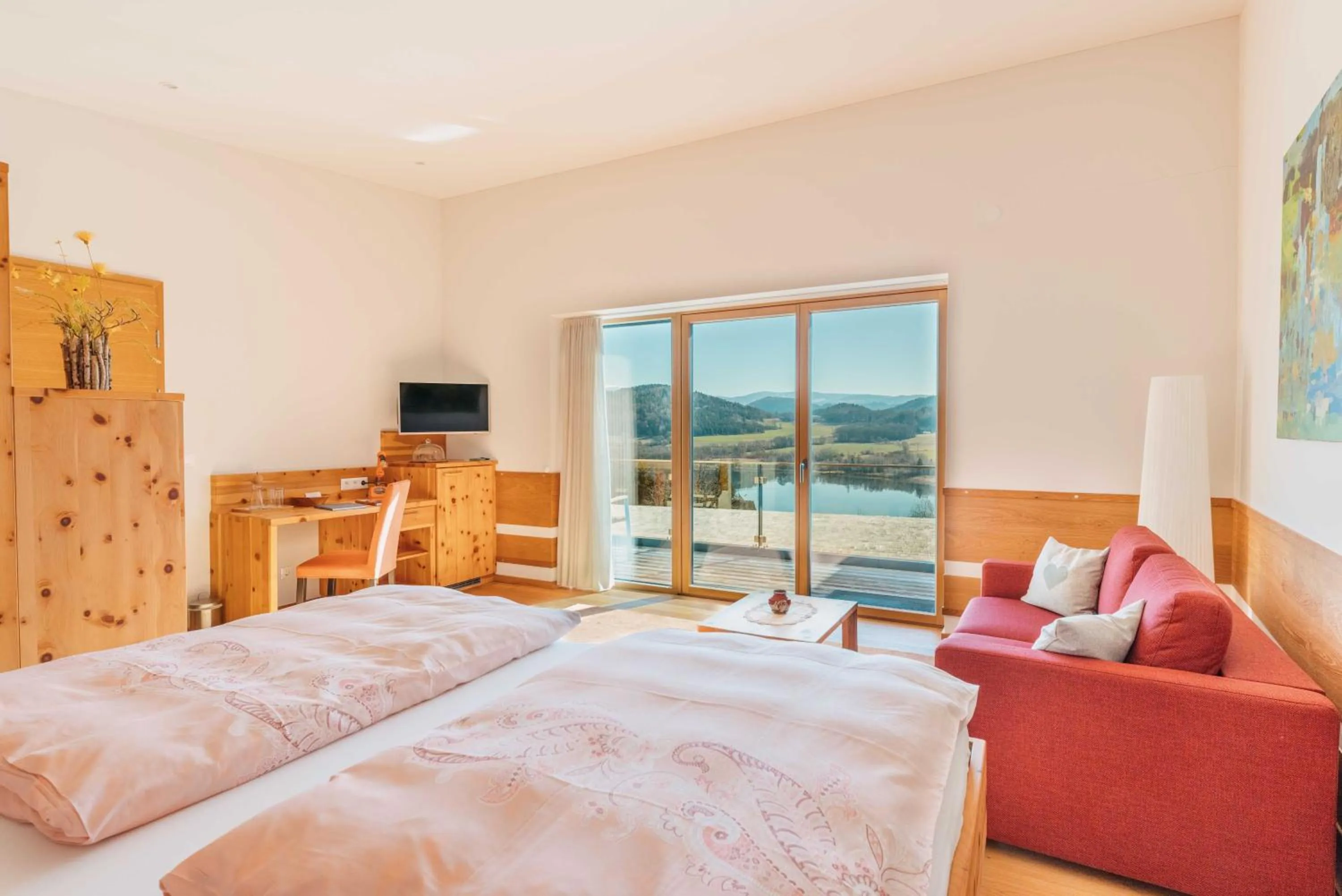 Bedroom, Bed in Längseeleit'n