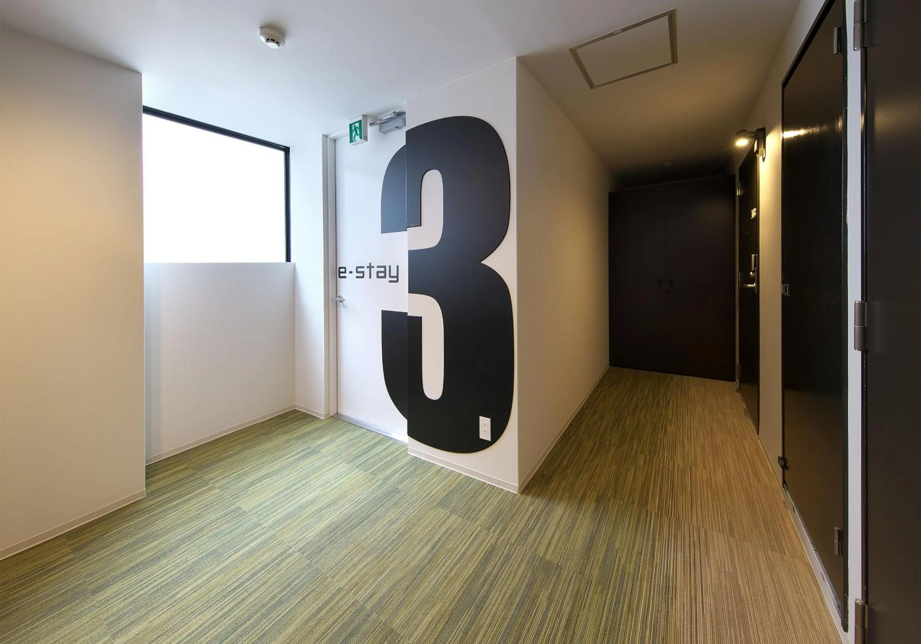 Area and facilities in e-stay ebisu