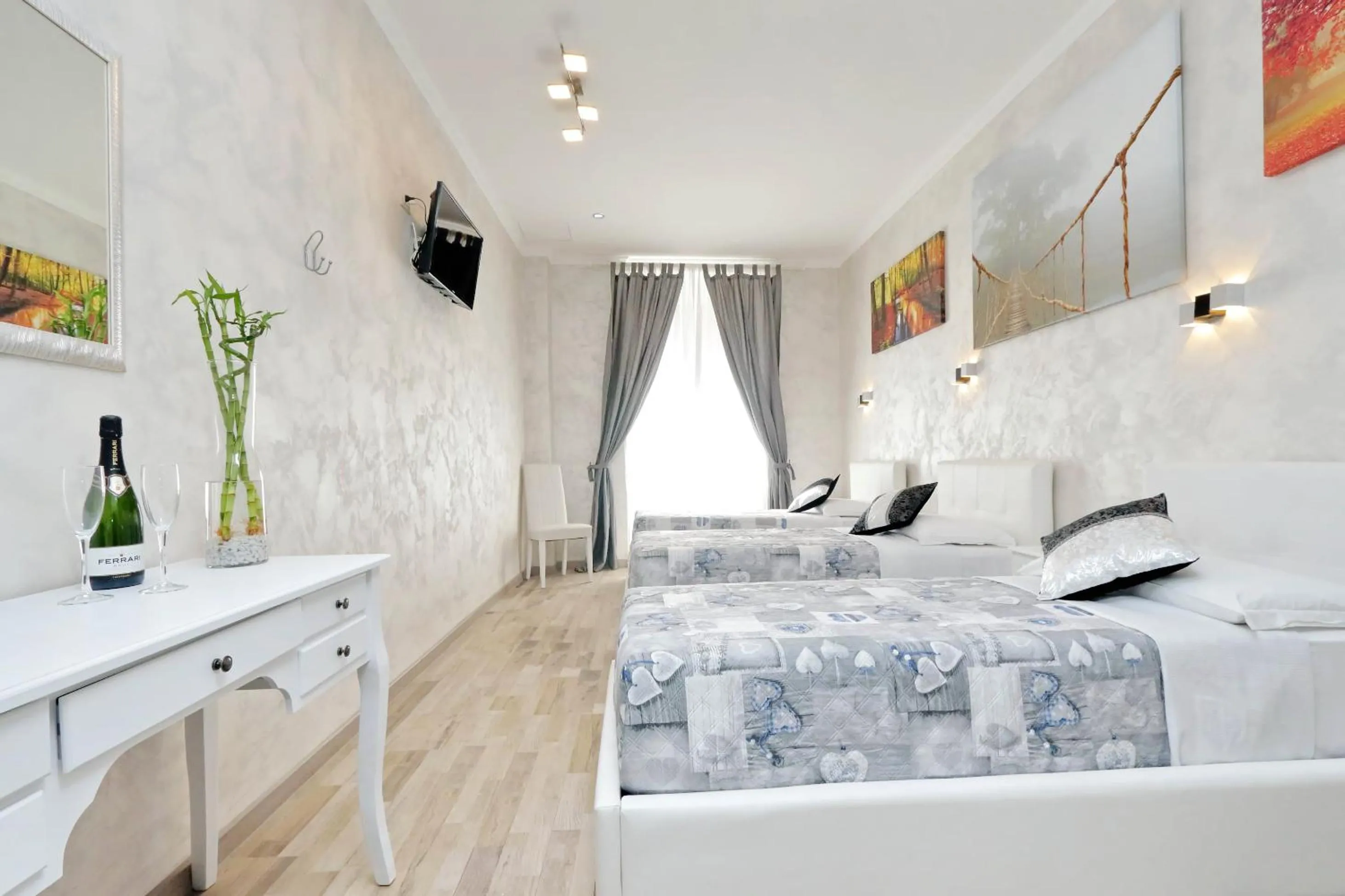 Bed in Just Chilling Suite