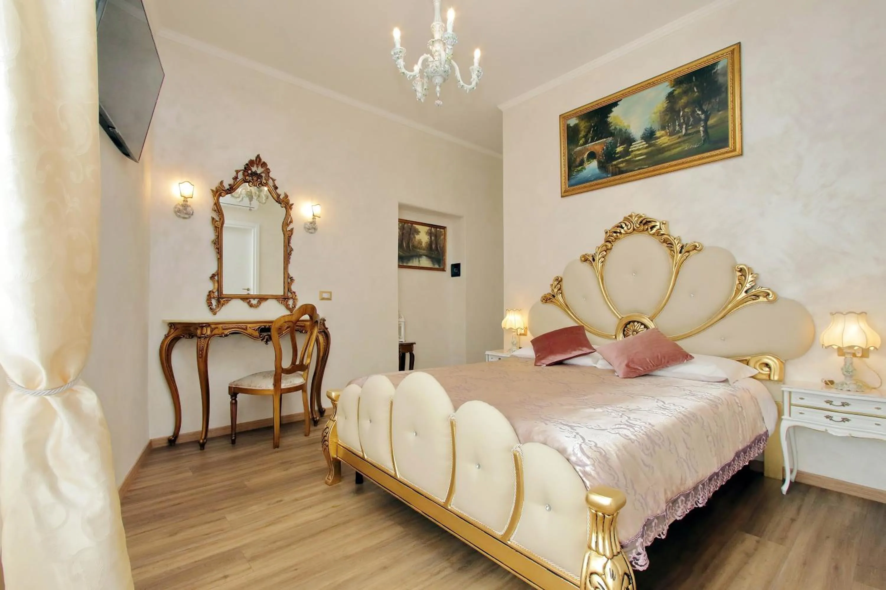 Photo of the whole room, Bed in Just Chilling Suite