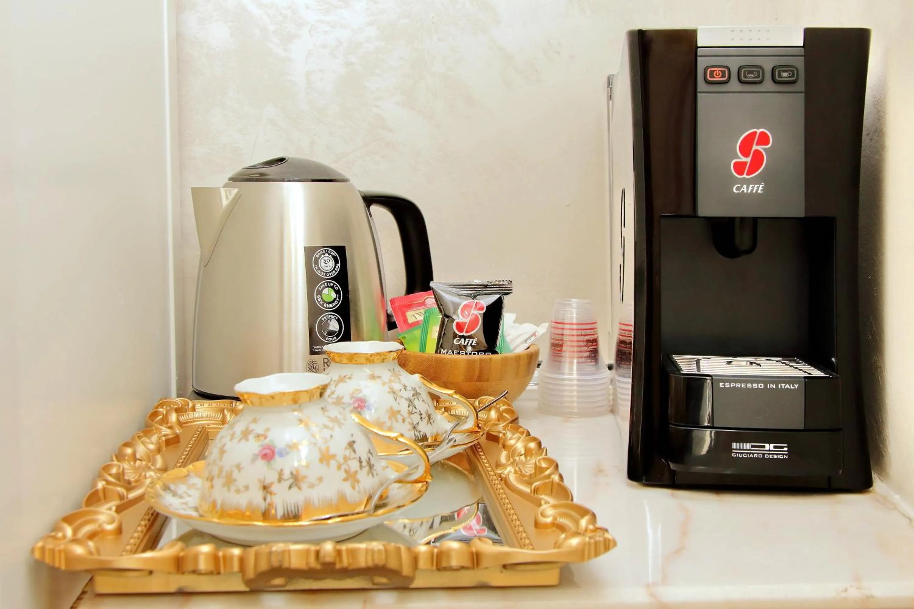 Food and drinks in Just Chilling Suite