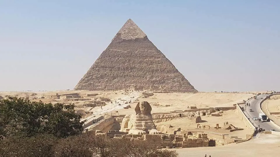 Landmark view in Pyramids View Inn Bed & Breakfast