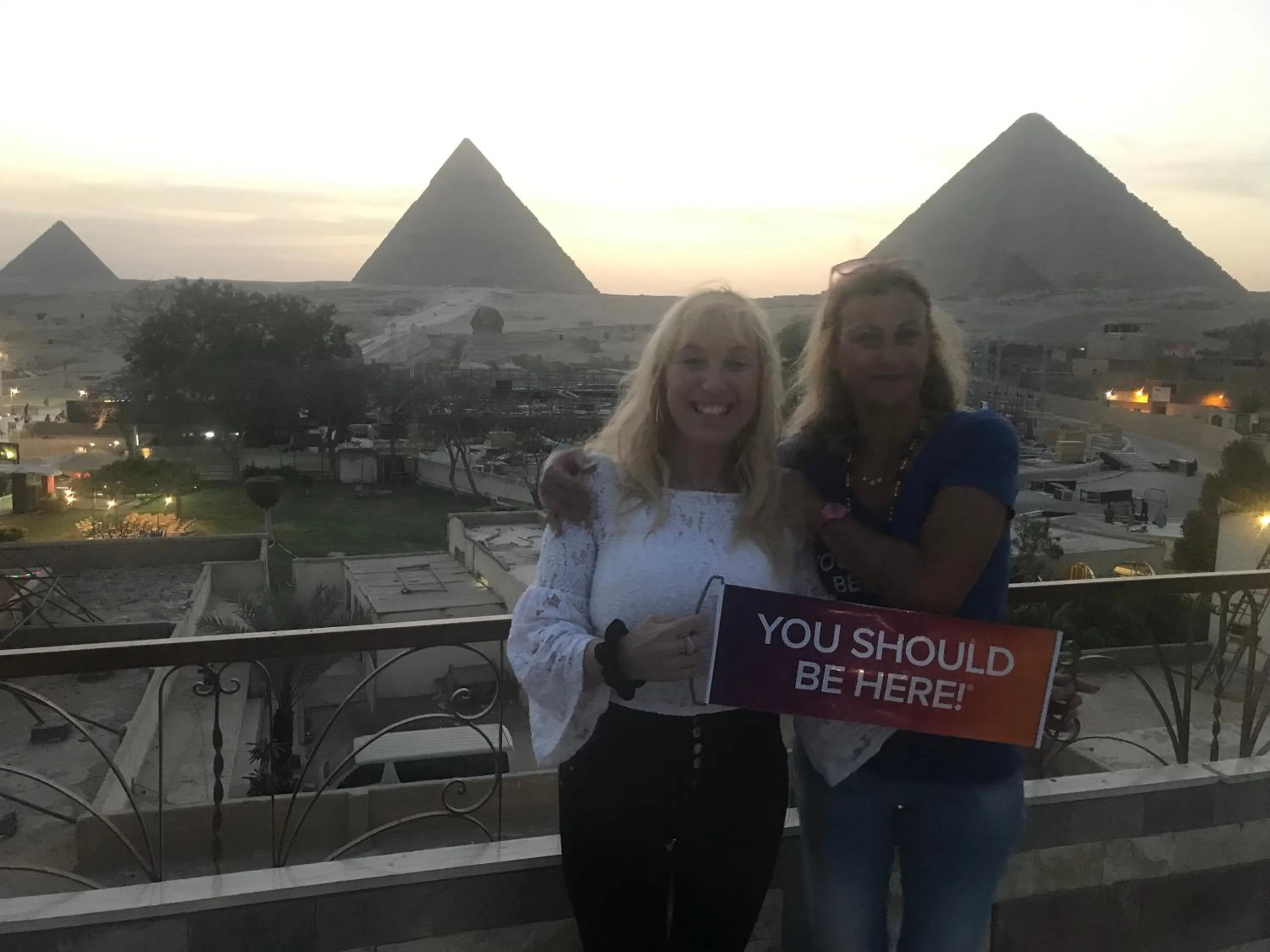 group of guests in Pyramids View Inn Bed & Breakfast