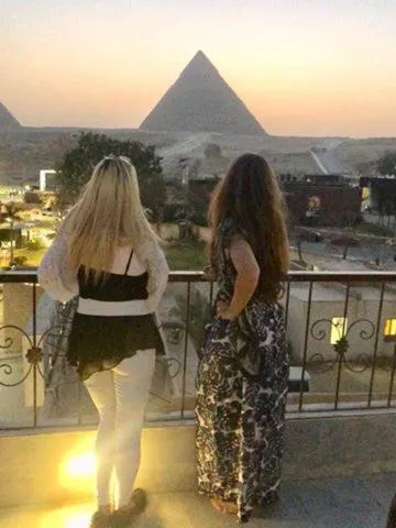 Balcony/Terrace in Pyramids View Inn Bed & Breakfast