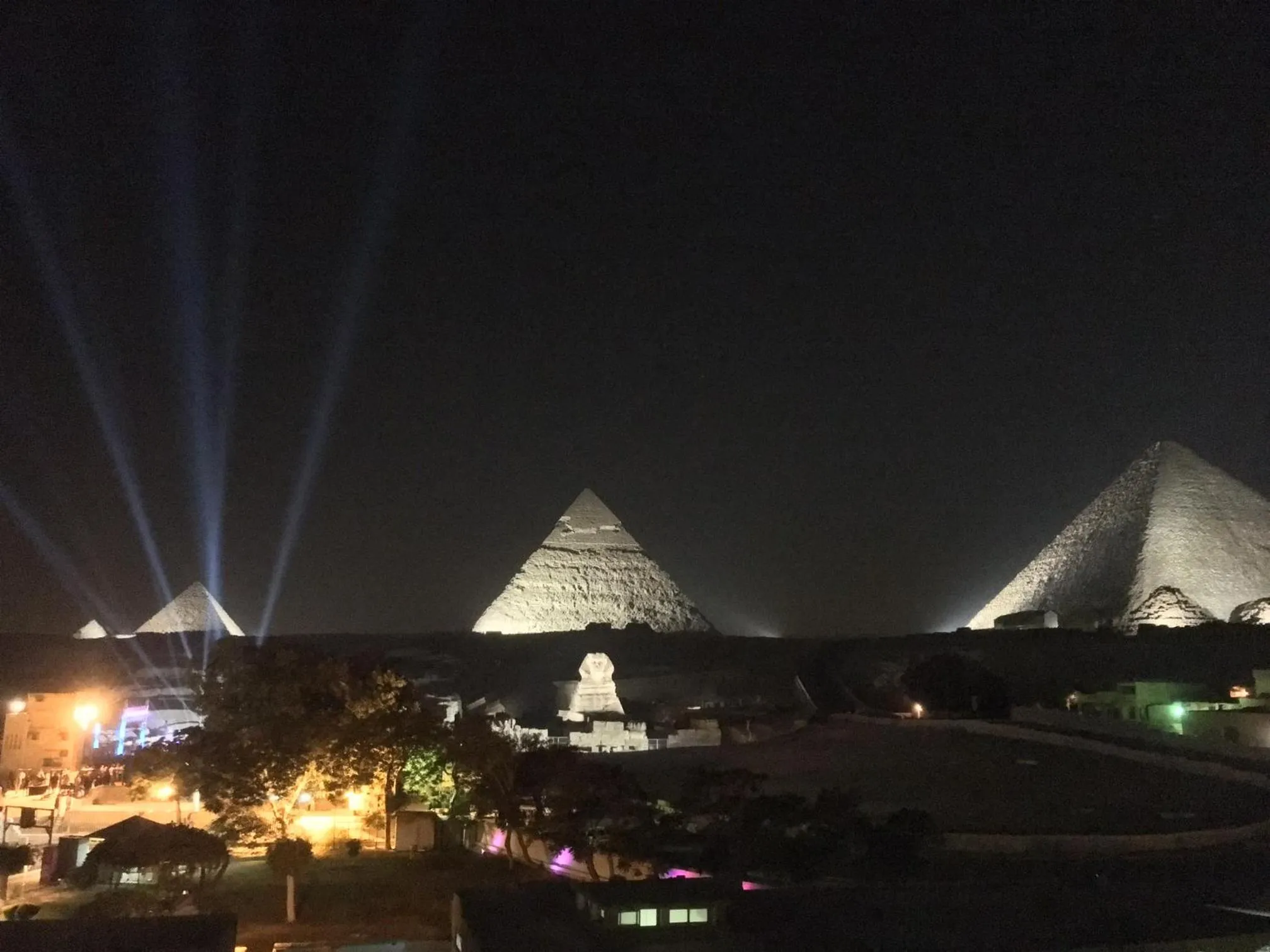 Night in Pyramids View Inn Bed & Breakfast