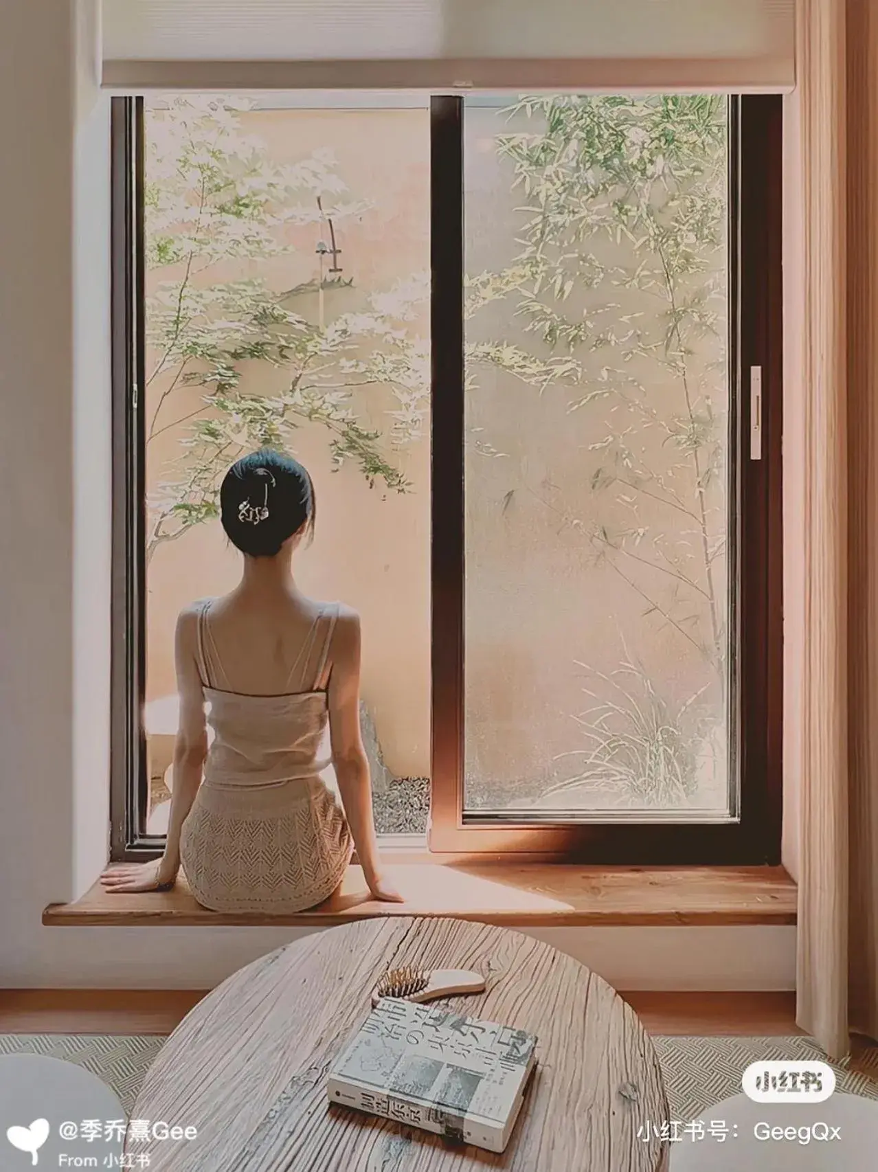 Queen Room with Garden View in Hantang Inn Hostel Xi'an Queen Room with Garden View in Hantang Inn Hostel Xi'an