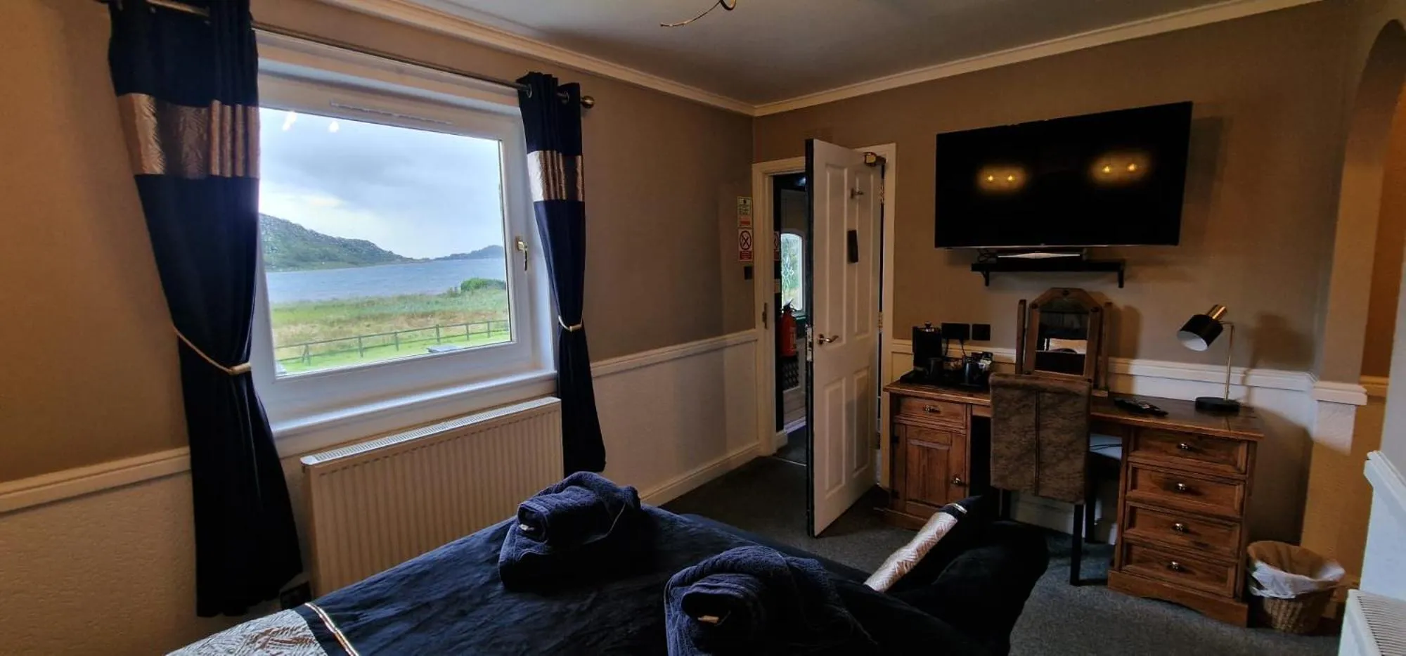 Bed in The Galley Of Lorne Inn