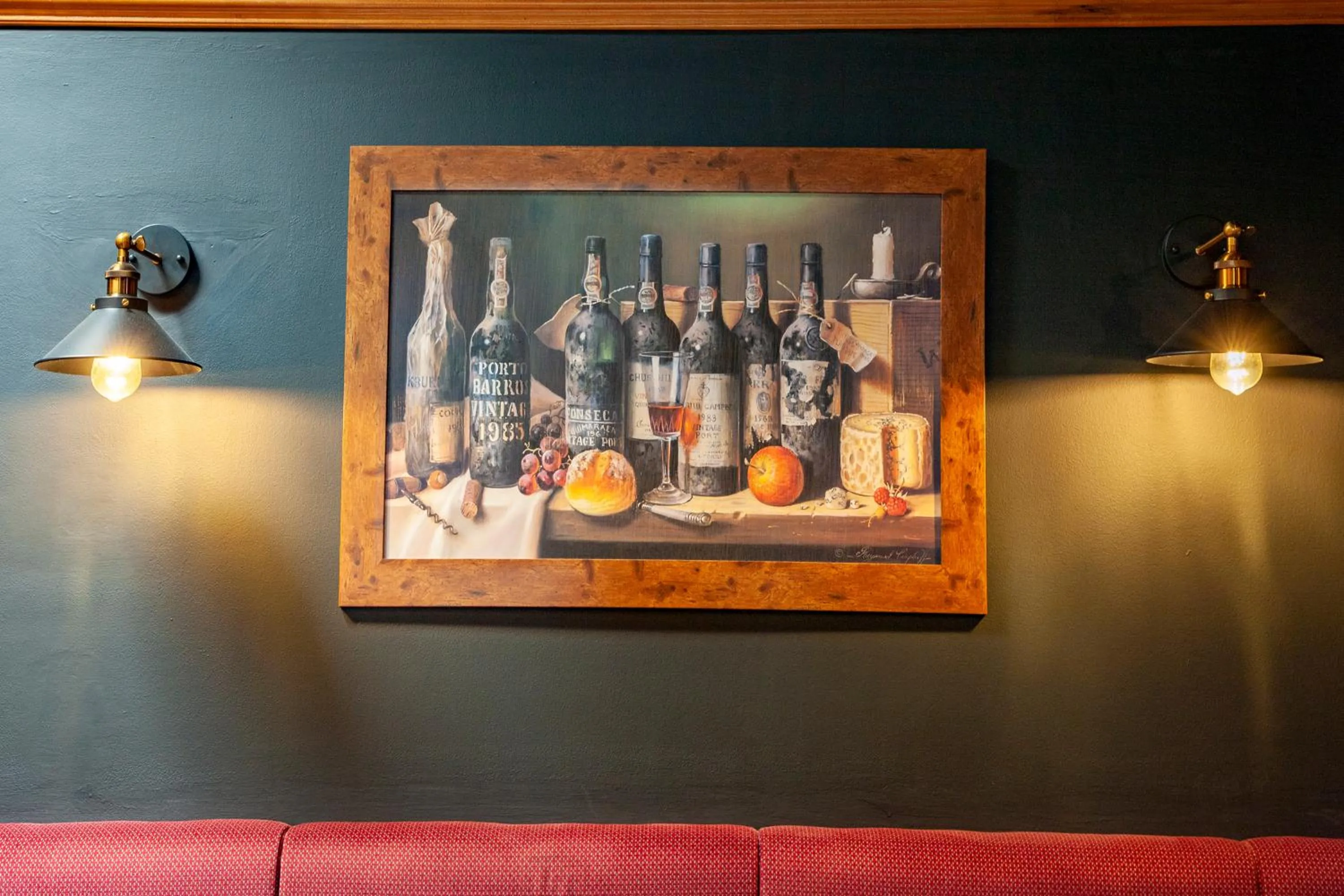 Decorative detail in The Galley Of Lorne Inn