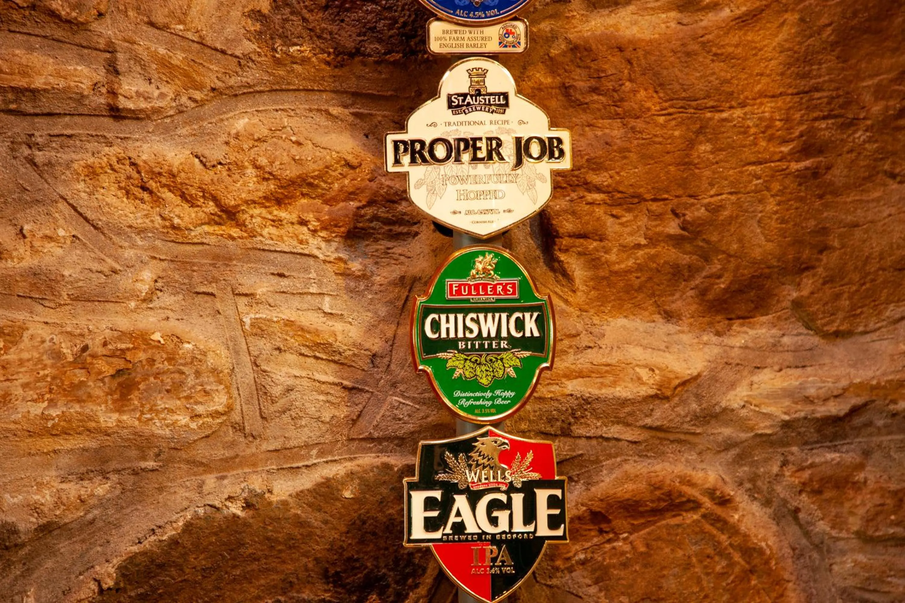 Decorative detail in The Galley Of Lorne Inn