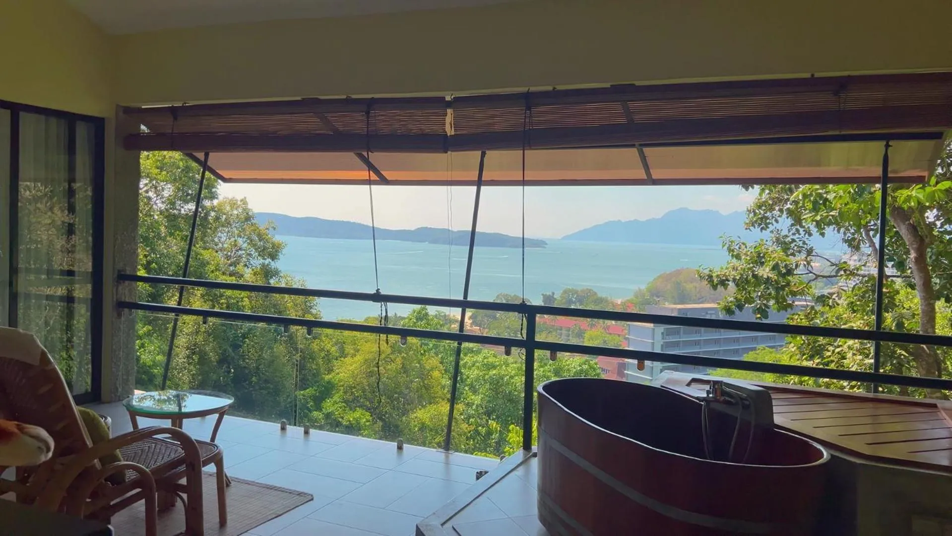 Balcony/Terrace in Ambong Rainforest Retreat