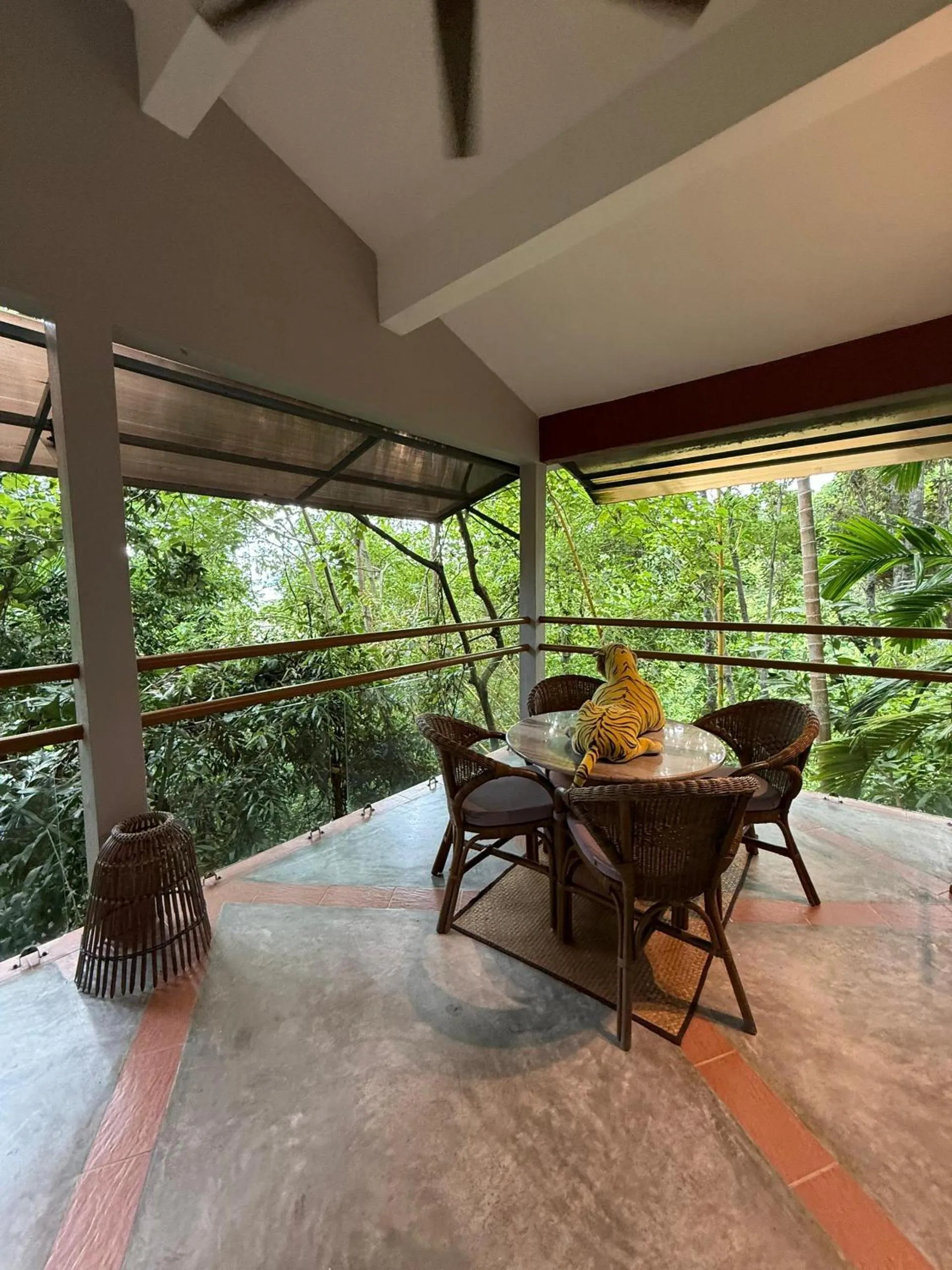 Balcony/Terrace in Ambong Rainforest Retreat
