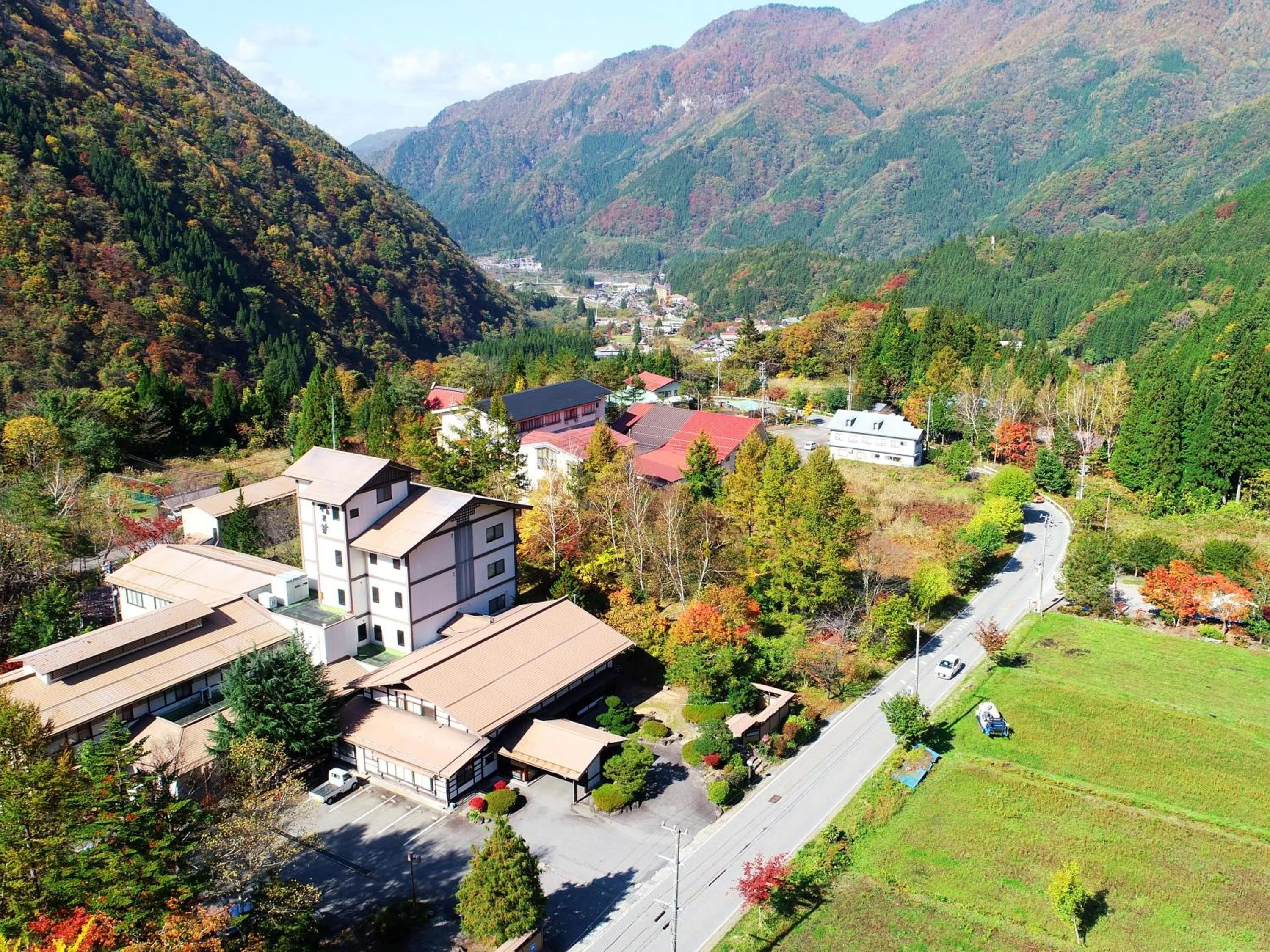 Facade/entrance in Matsunoi