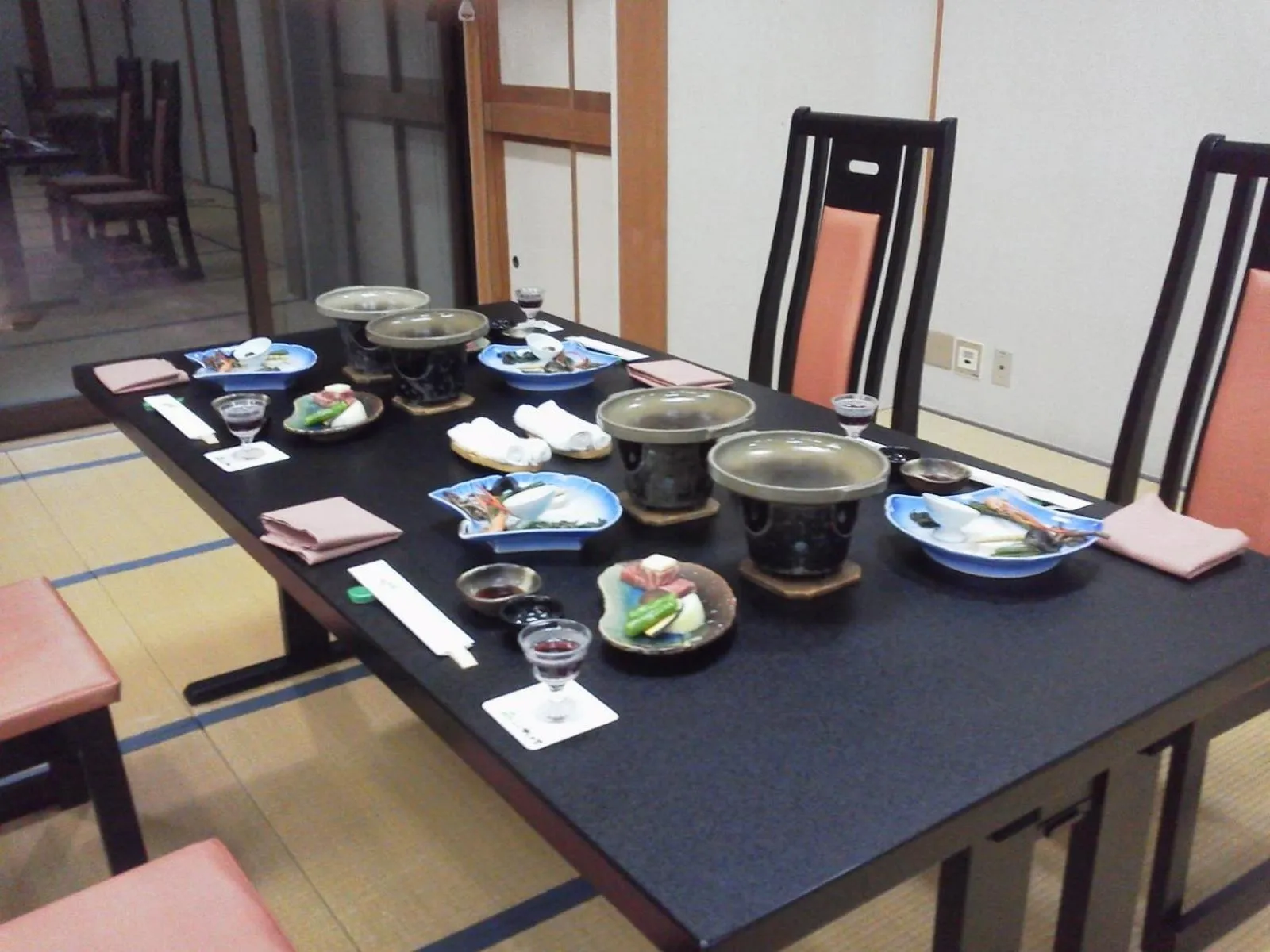 Dining area in Matsunoi