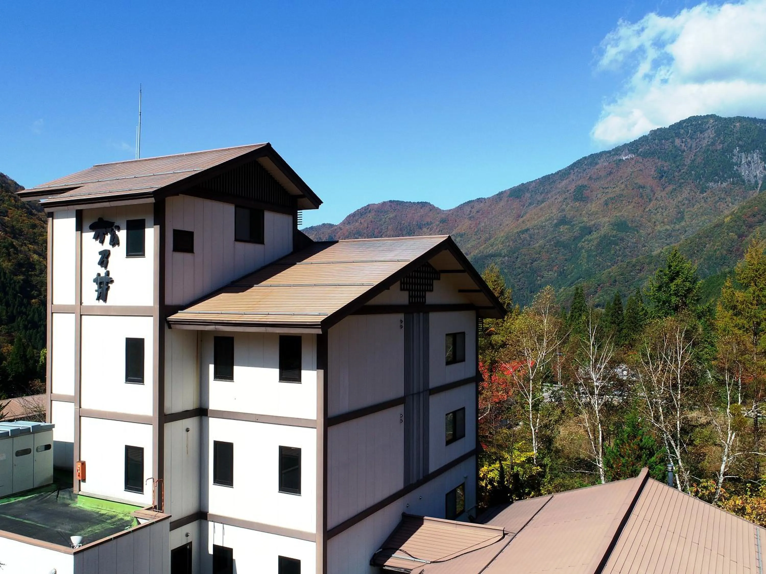Facade/entrance in Matsunoi
