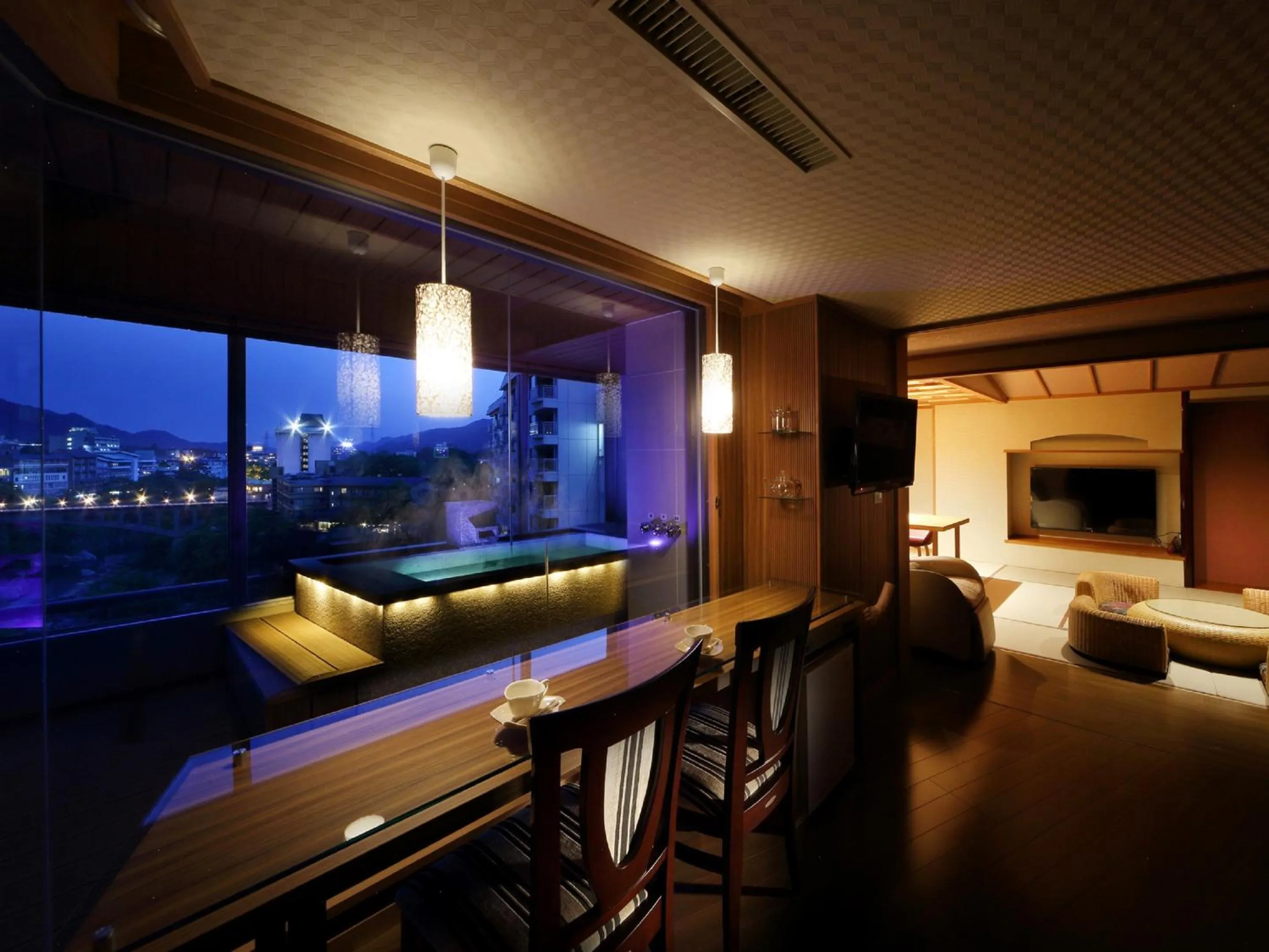 Bed in Kinugawa Plaza Hotel