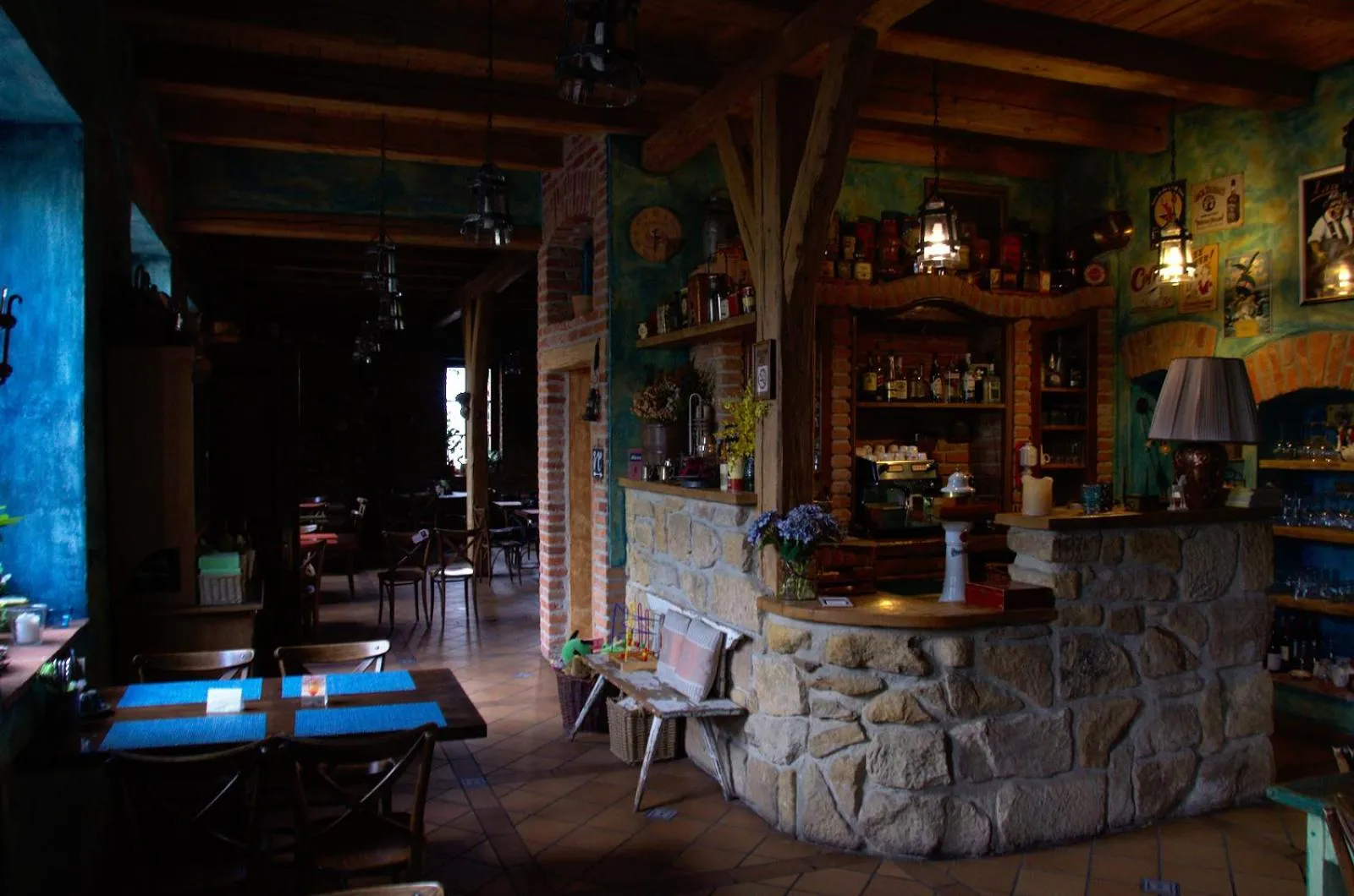 Seating area in Stary dum