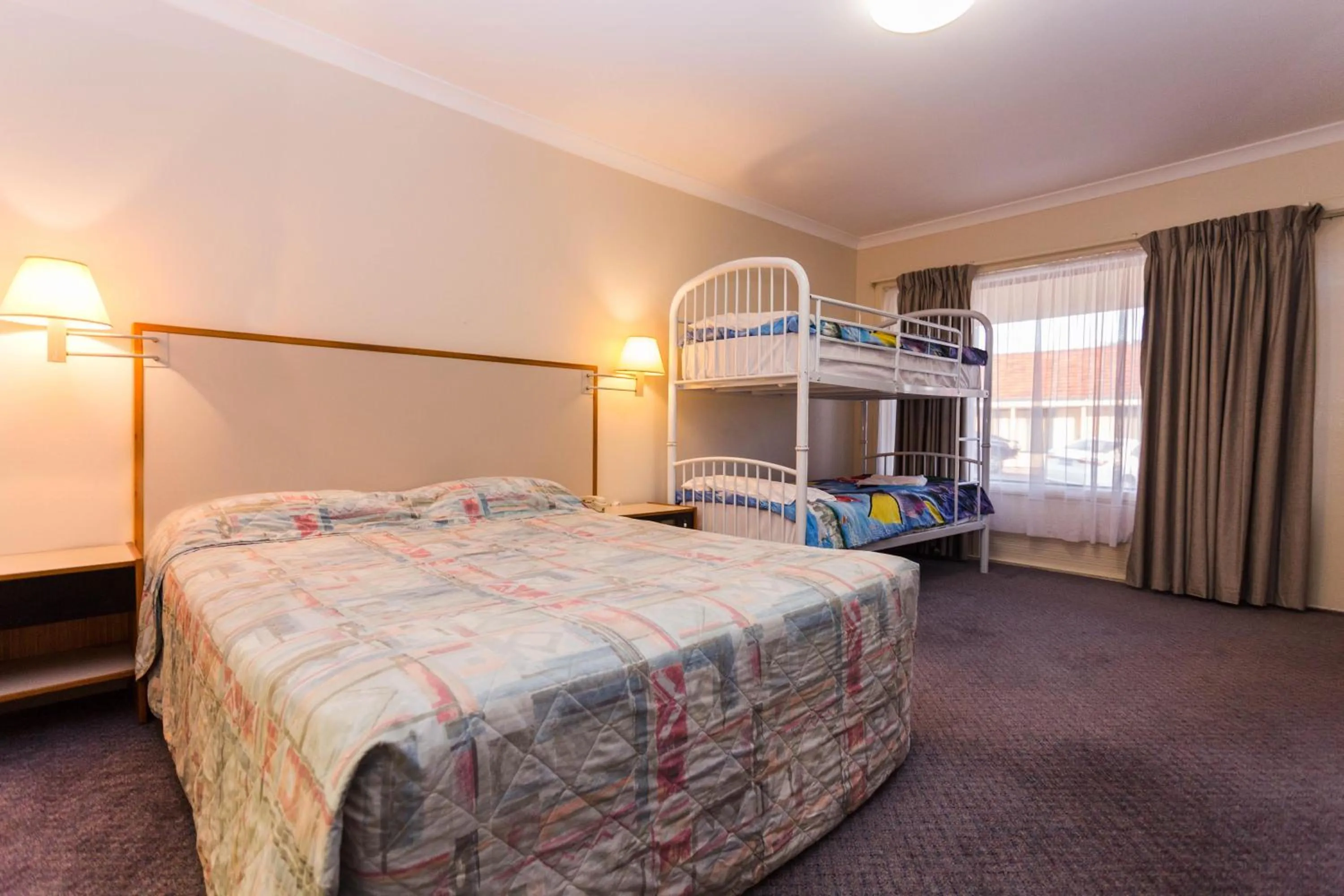 Bed in Sleepwell Motel