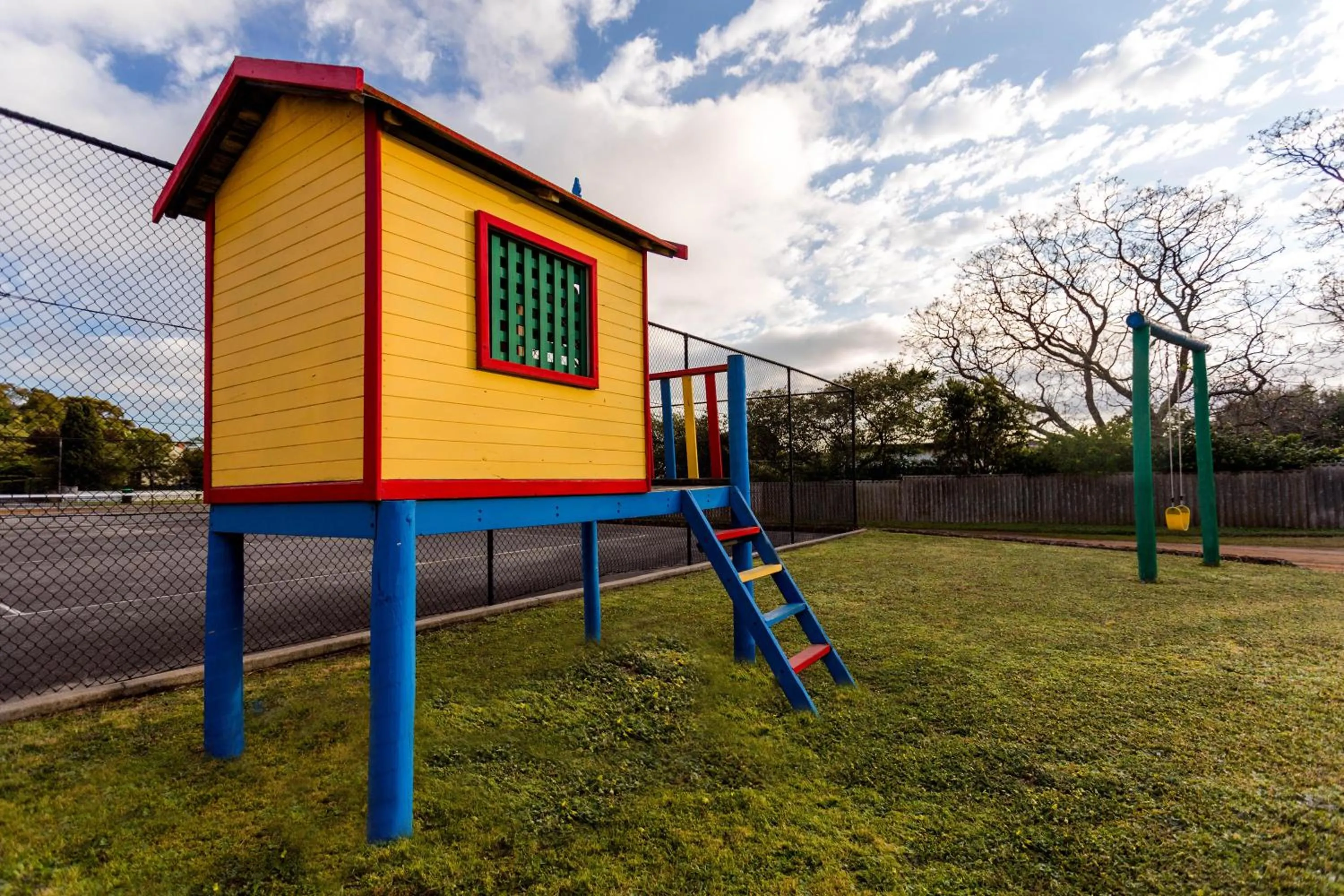 Children play ground in Sleepwell Motel