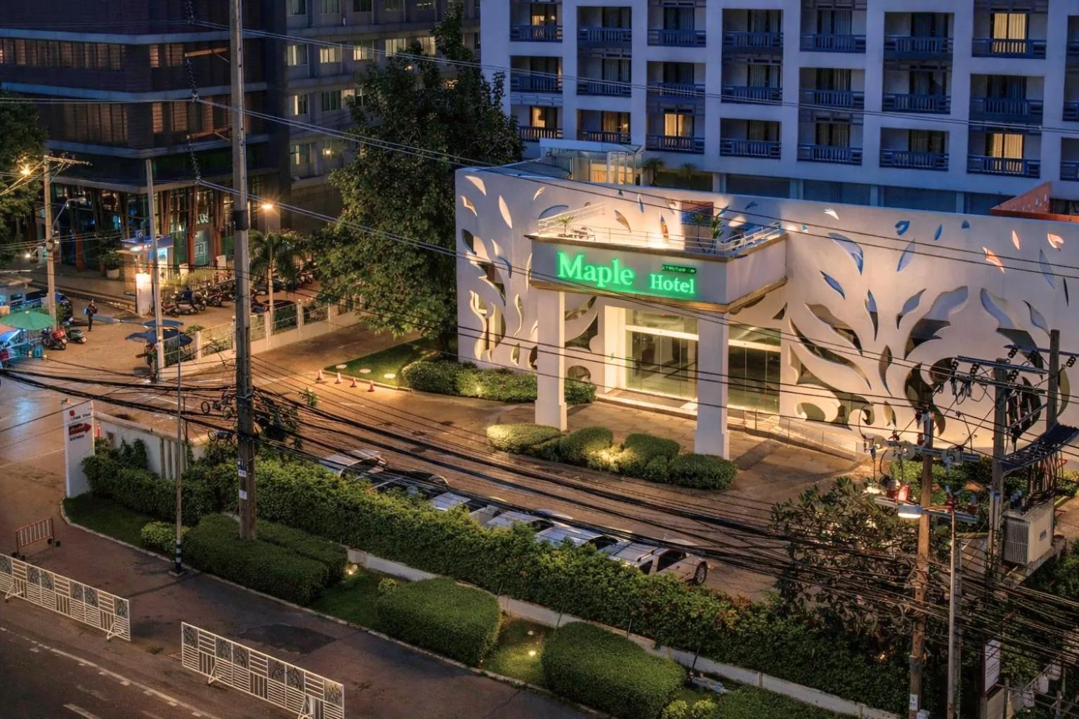 Bird's eye view in Maple Hotel