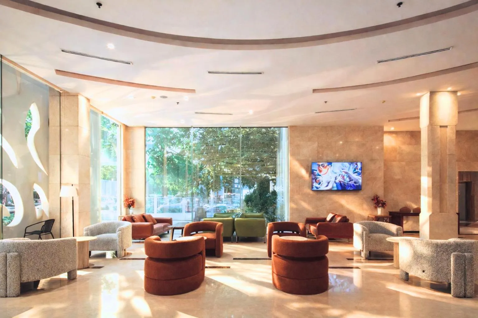 Lobby or reception in Maple Hotel