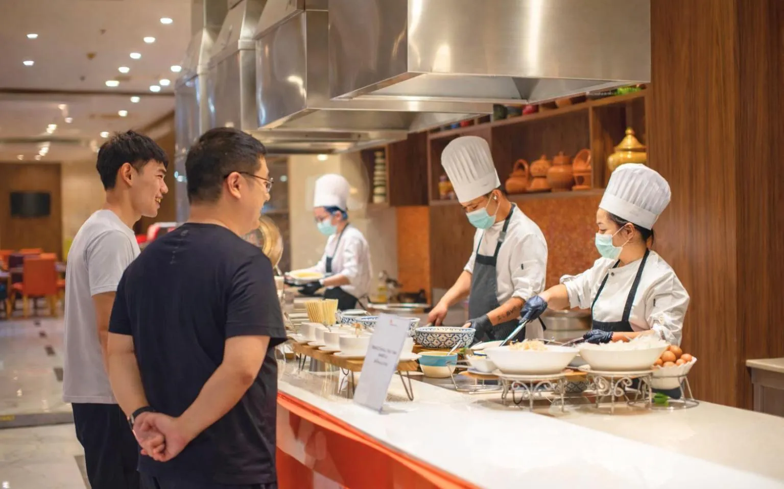 Breakfast in Maple Hotel