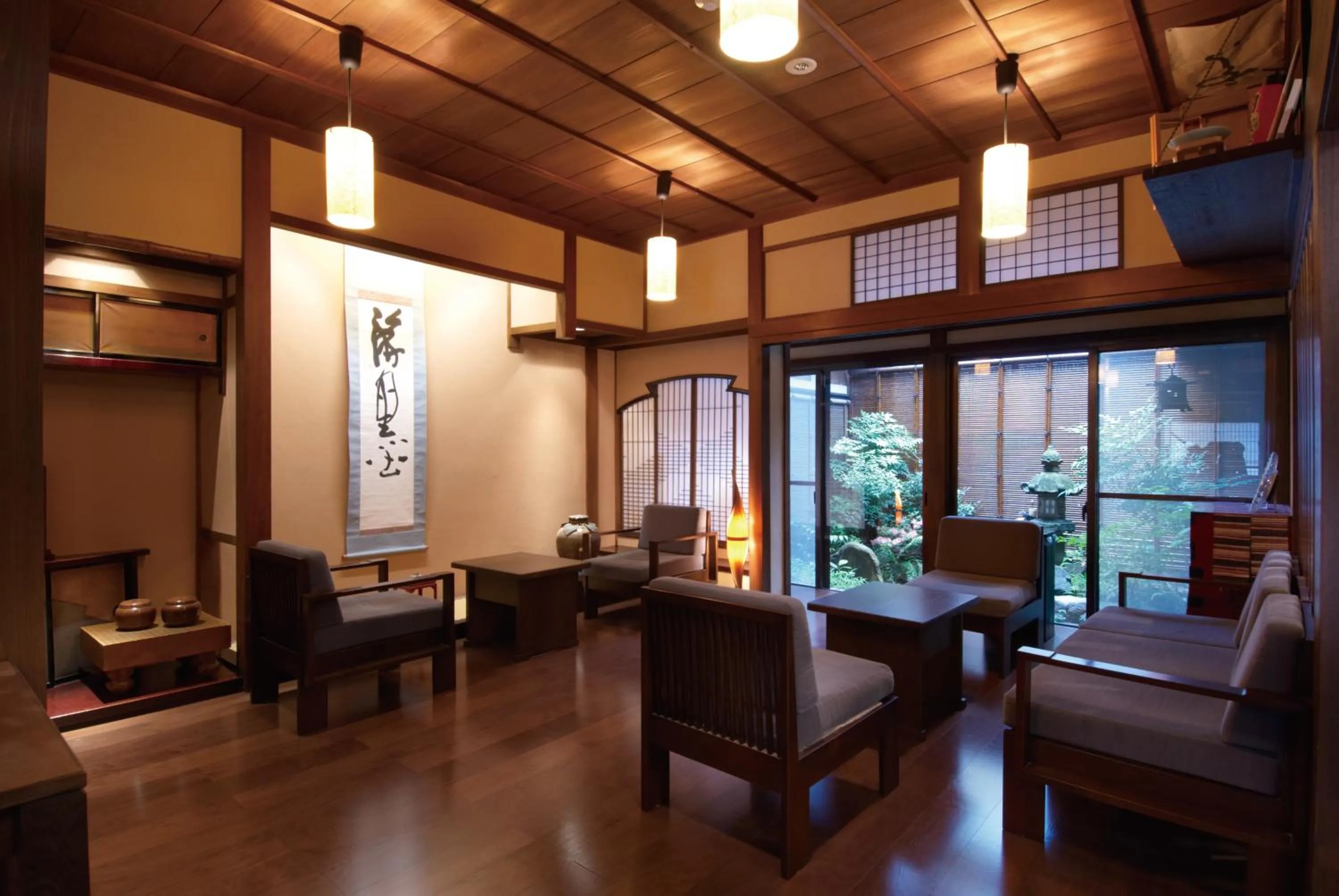 Living room in Ryokan Tanabe 旅館田邊