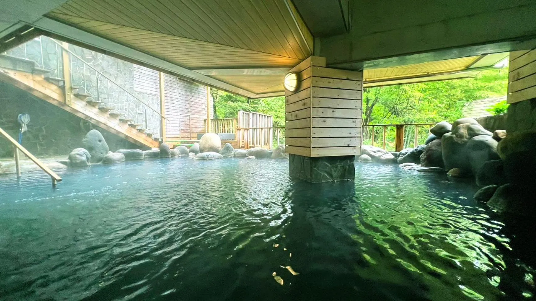 Hot Spring Bath in Hotel Floracion Nasu