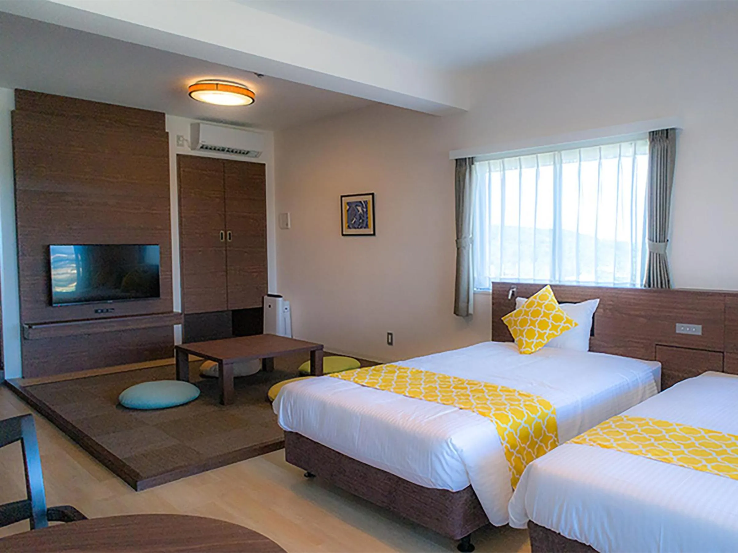 Bed in Hotel Sunset Hill