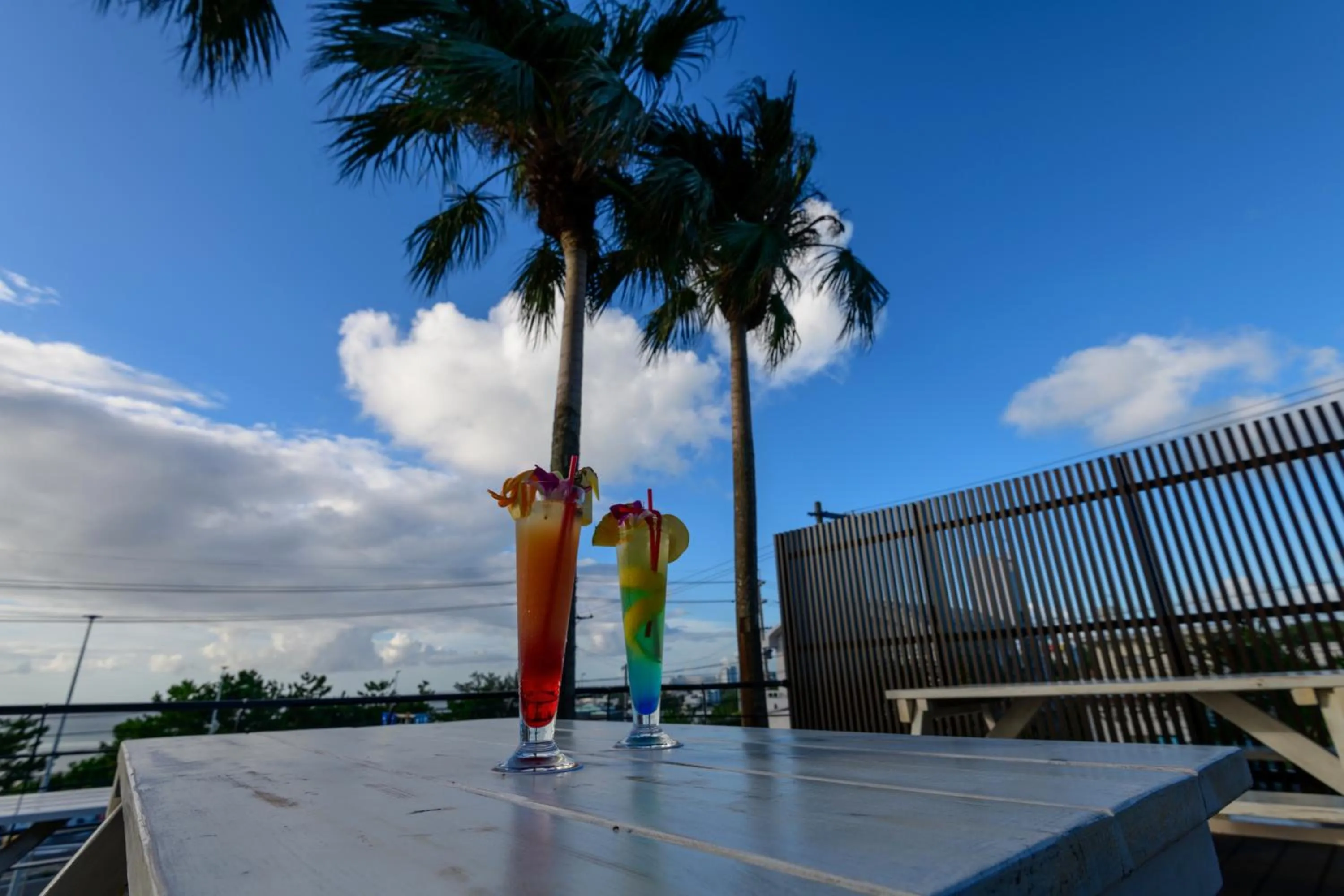 Alcoholic drinks in Hotel Sunset Hill